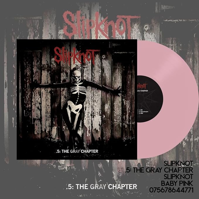 Slipknot ".5: The Gray Chapter" 2x12" Baby Pink Vinyl