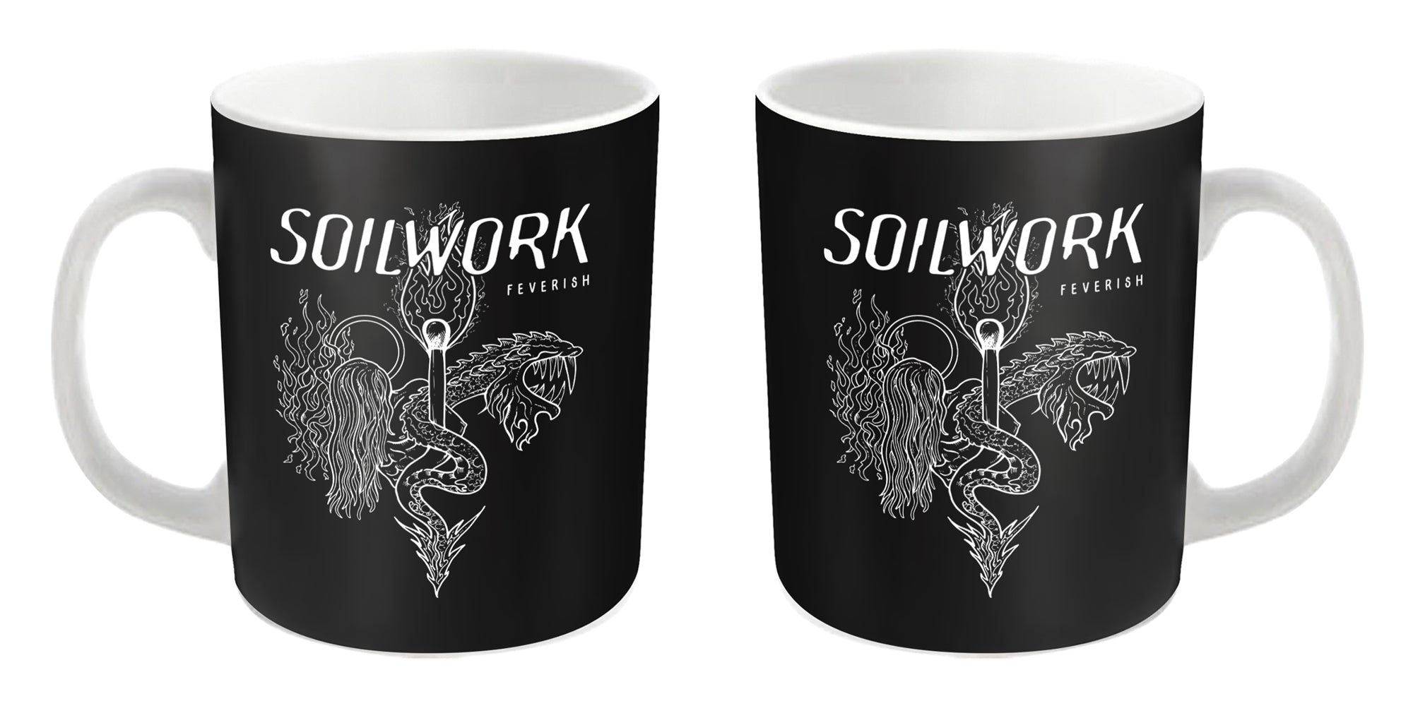 Soilwork "Feverish" White Mug