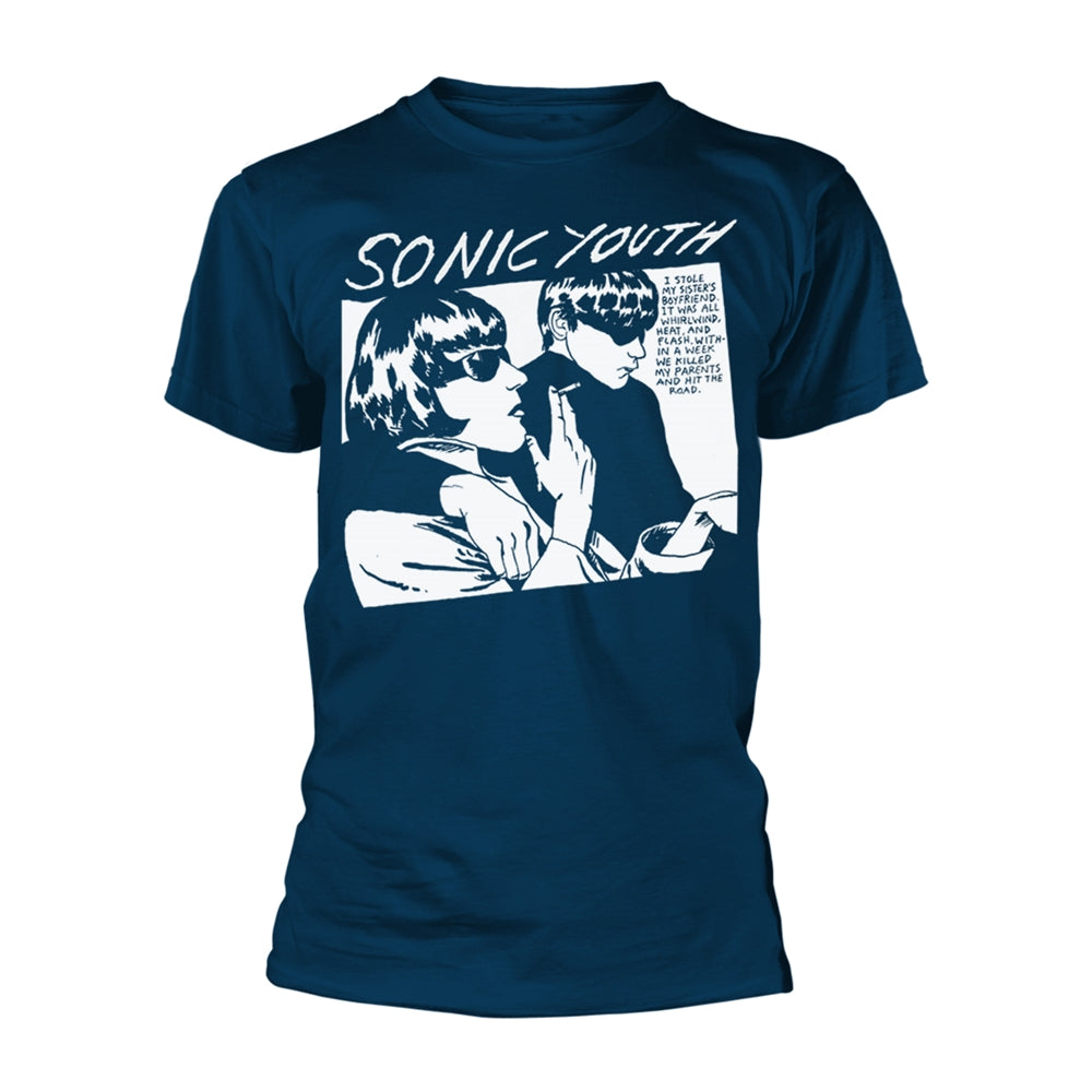 Sonic Youth "Goo" Blue T shirt