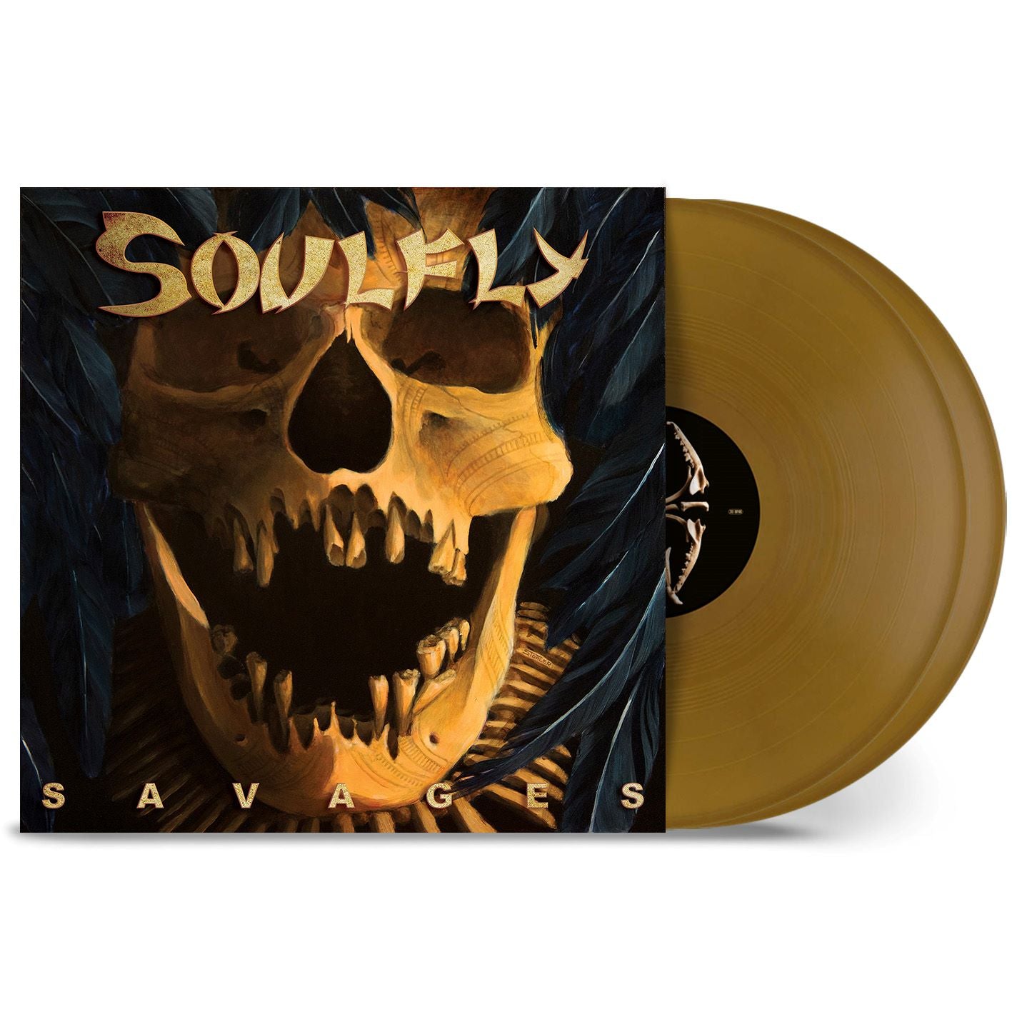Soulfly "Savages" 2x12" Gold Vinyl