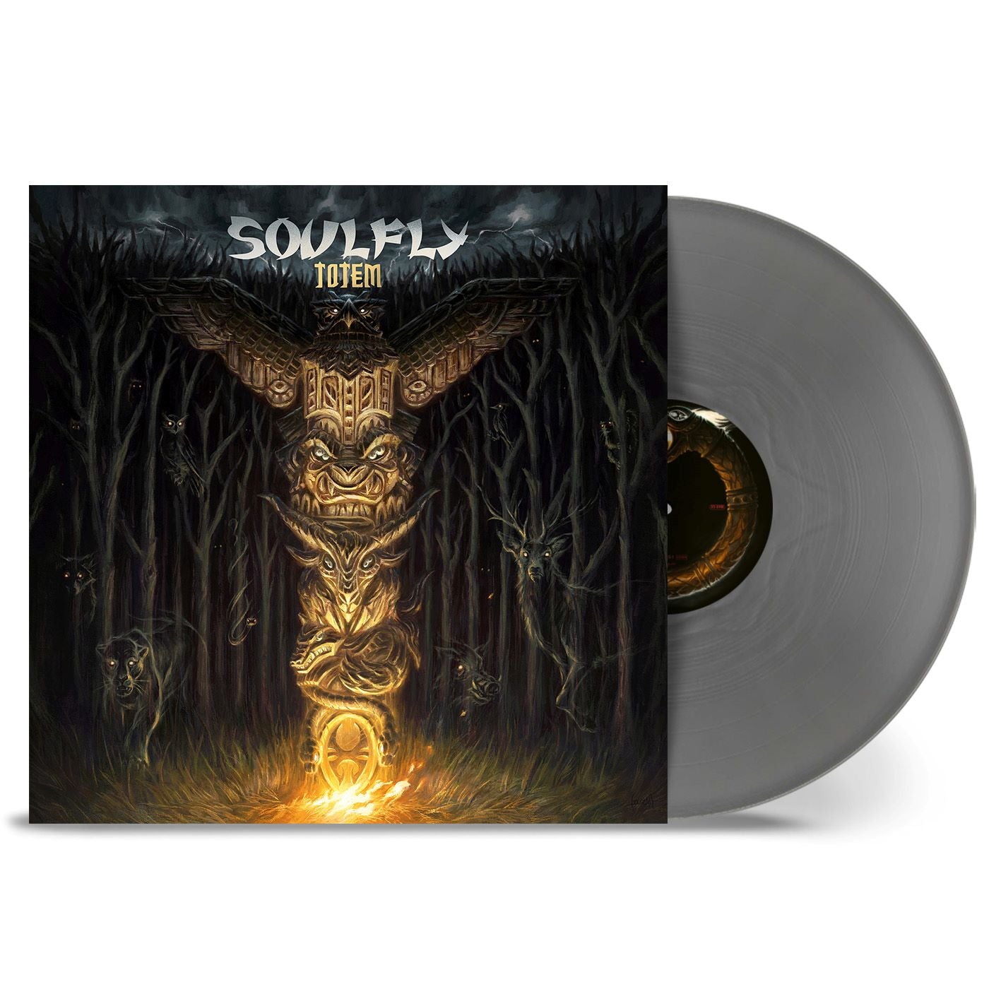 Soulfly "Totem" Silver Vinyl