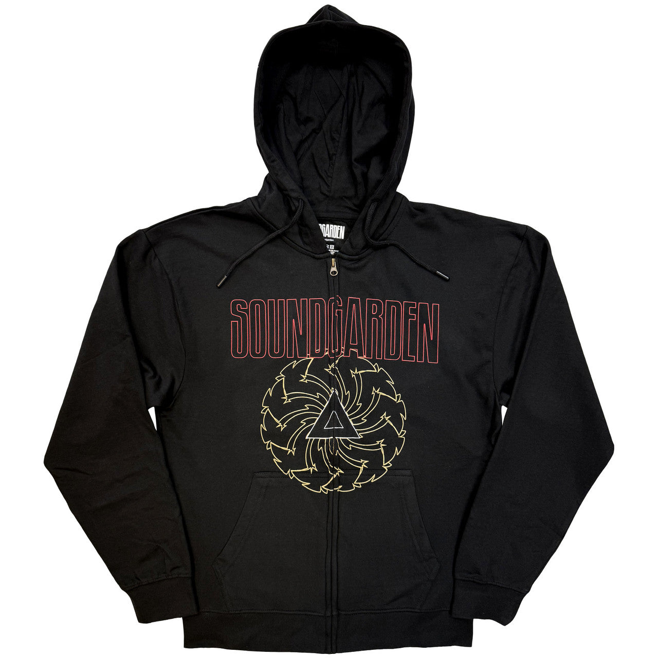 Soundgarden "Spiral & Logo" Zip Hoodie