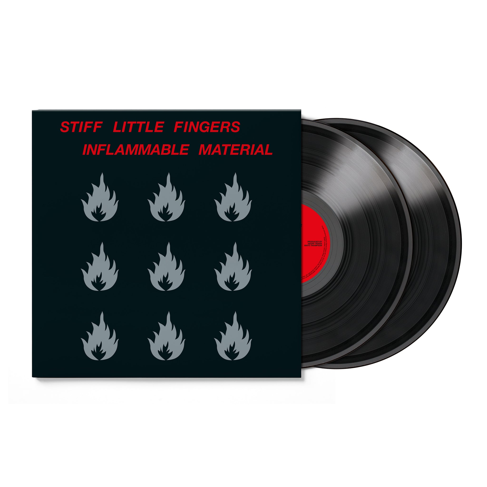 Stiff Little Fingers "Inflammable Material (Remastered)" 2x12" Black Vinyl - PRE-ORDER