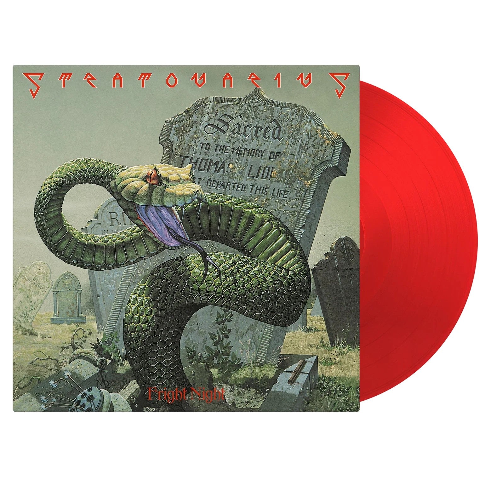 Stratovarius "Fright Night" 180g Translucent Red Vinyl