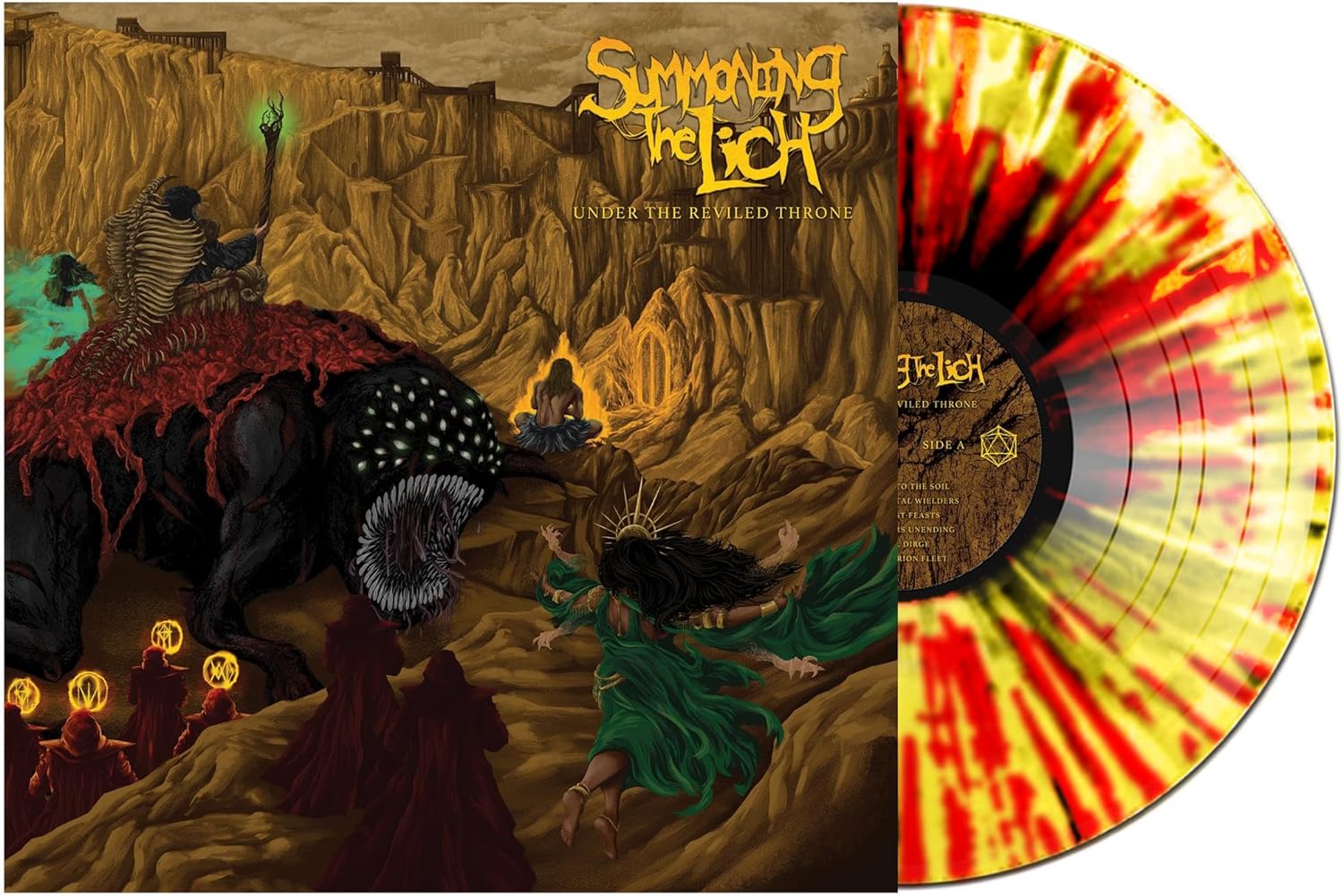 Summoning The Lich "Under The Reviled Throne" Vinyl - PRE-ORDER