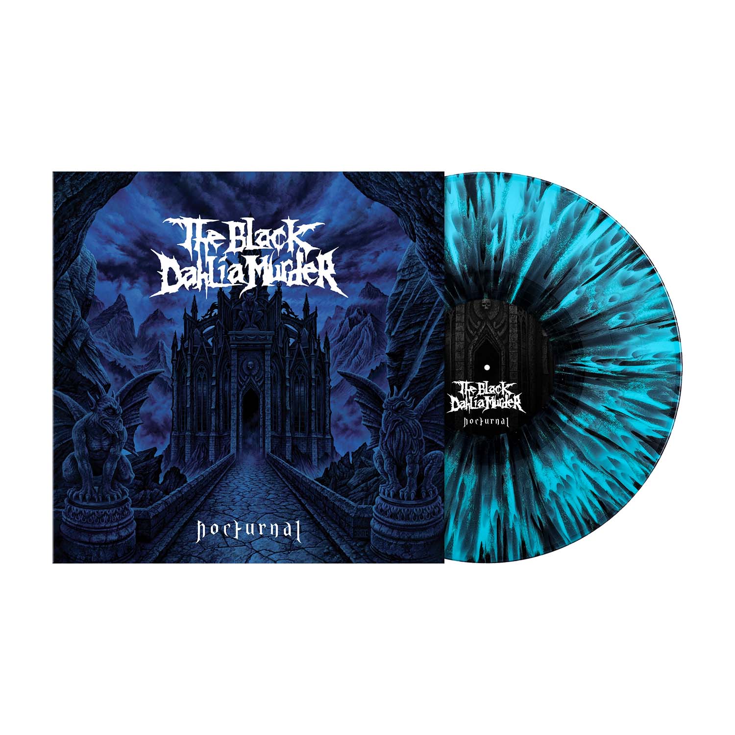 The Black Dahlia Murder "Nocturnal" Turquoise / Black Vinyl - PRE-ORDER