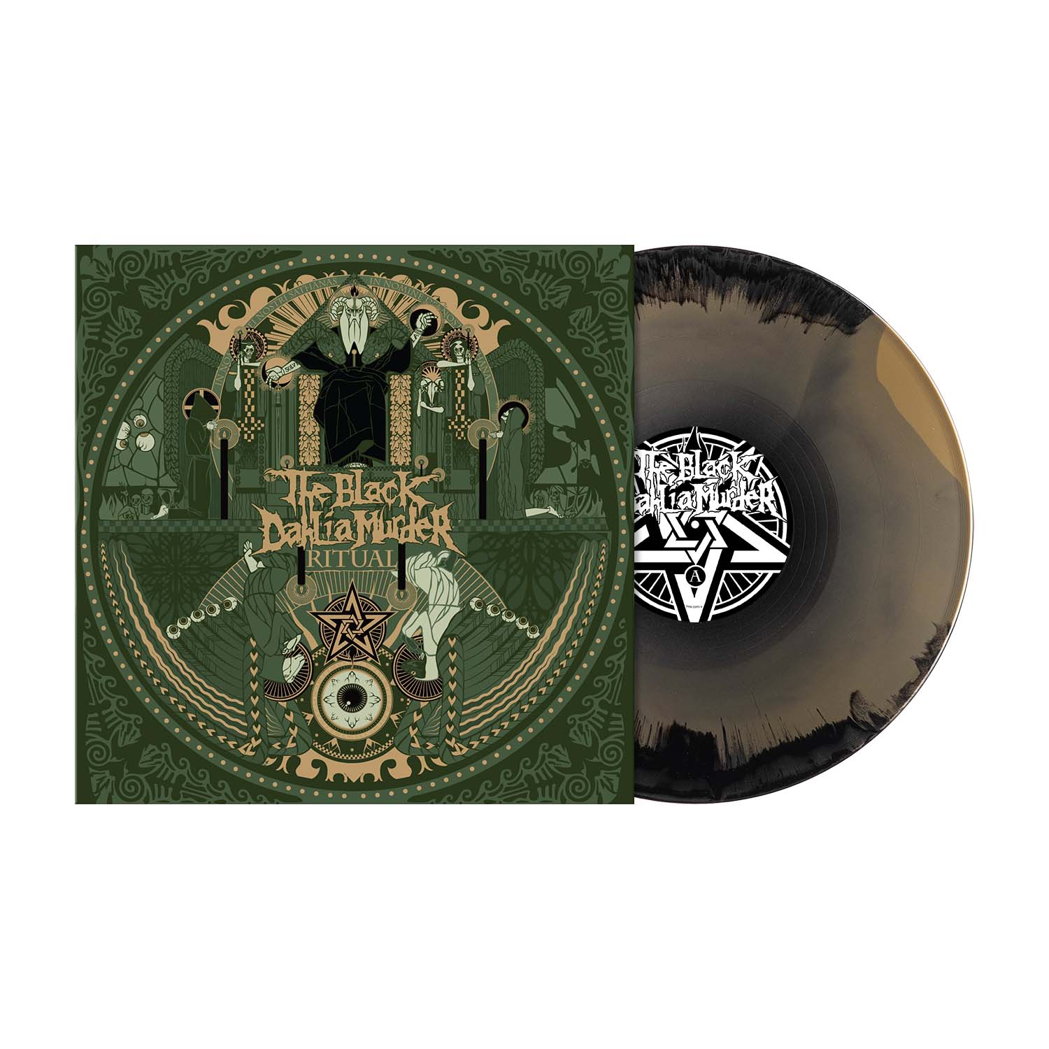 The Black Dahlia Murder "Ritual" Gold / Black Vinyl - PRE-ORDER