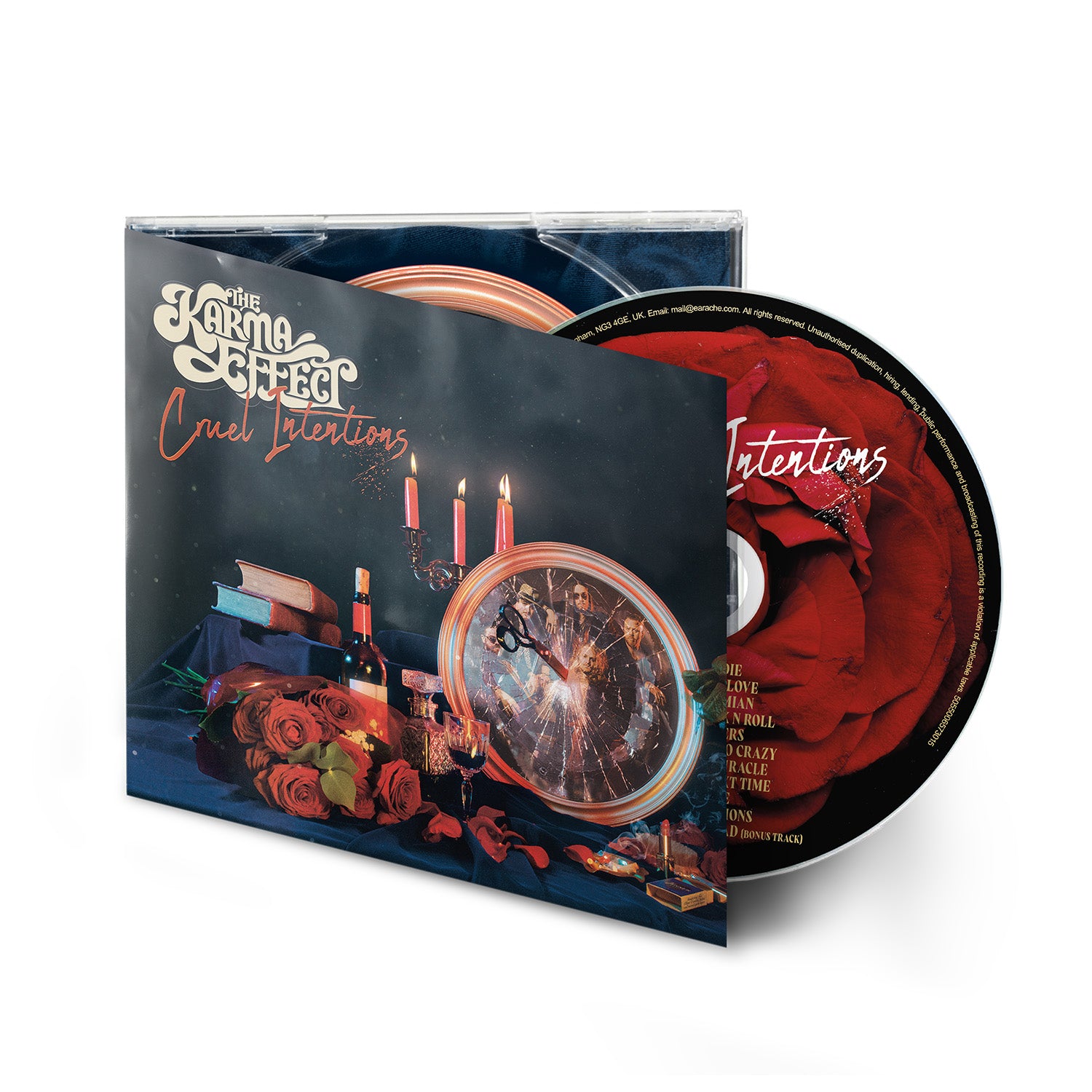 The Karma Effect "Cruel Intentions" Digipak CD - PRE-ORDER (Early Bird Price)
