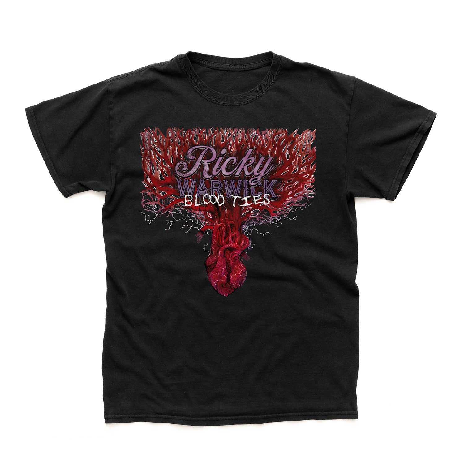 Ricky Warwick "Blood Ties" T shirt