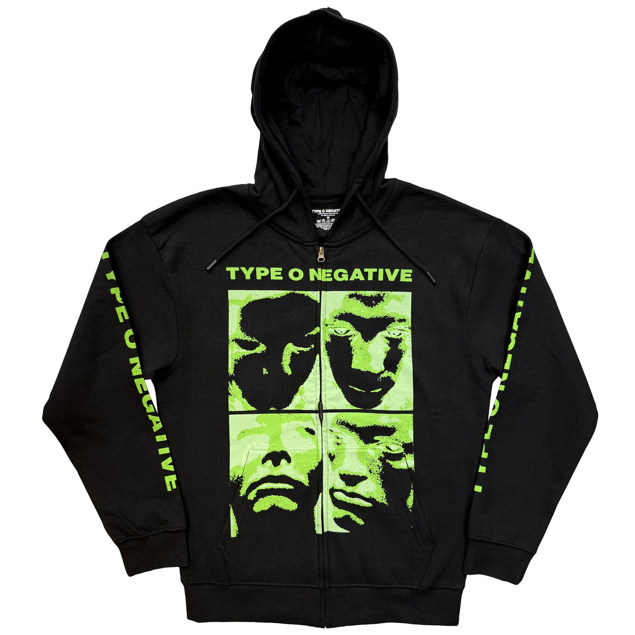 Type O Negative "Faces" Zip Hoodie
