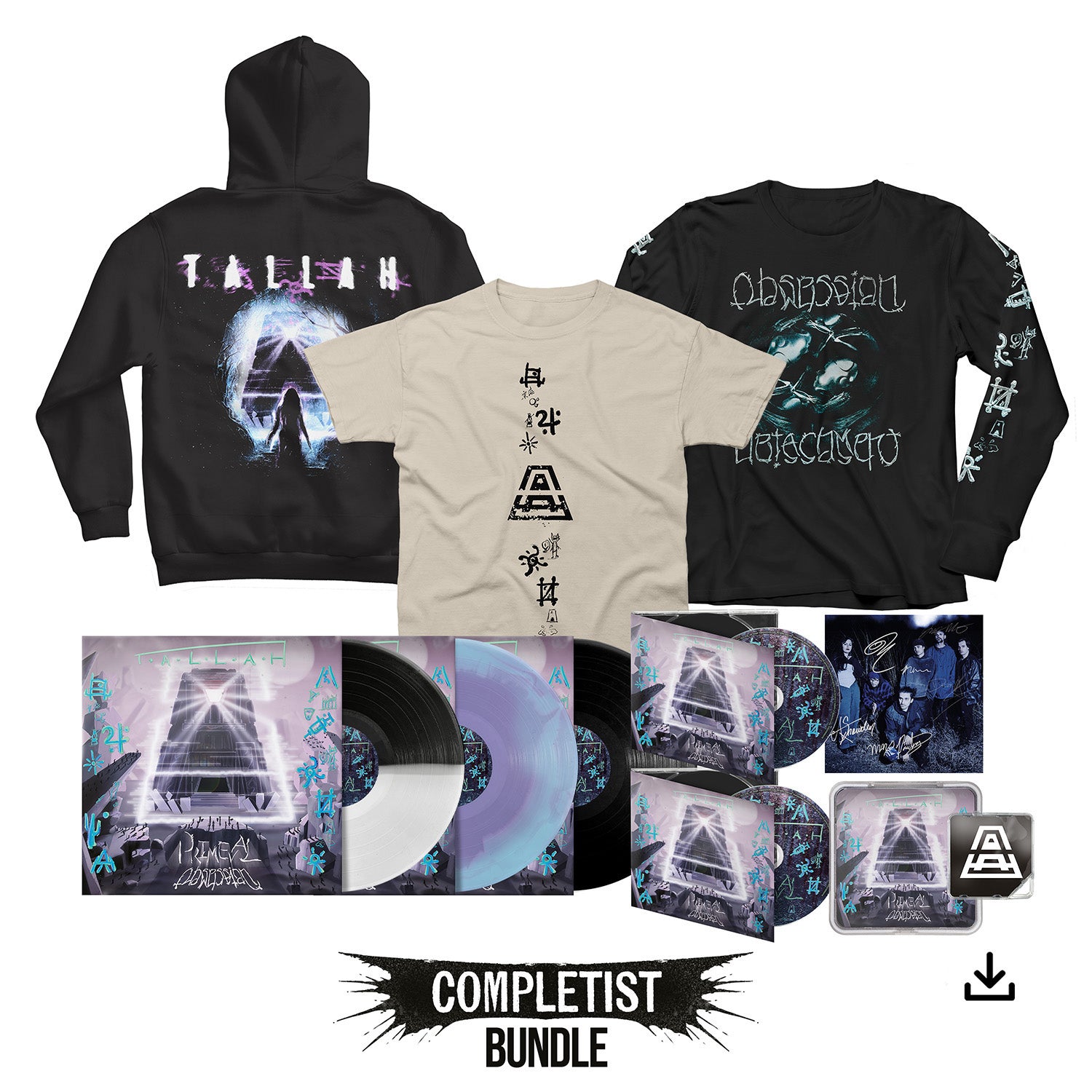 Tallah "Primeval: Obsession // Detachment" Completist Bundle inc. Download - PRE-ORDER