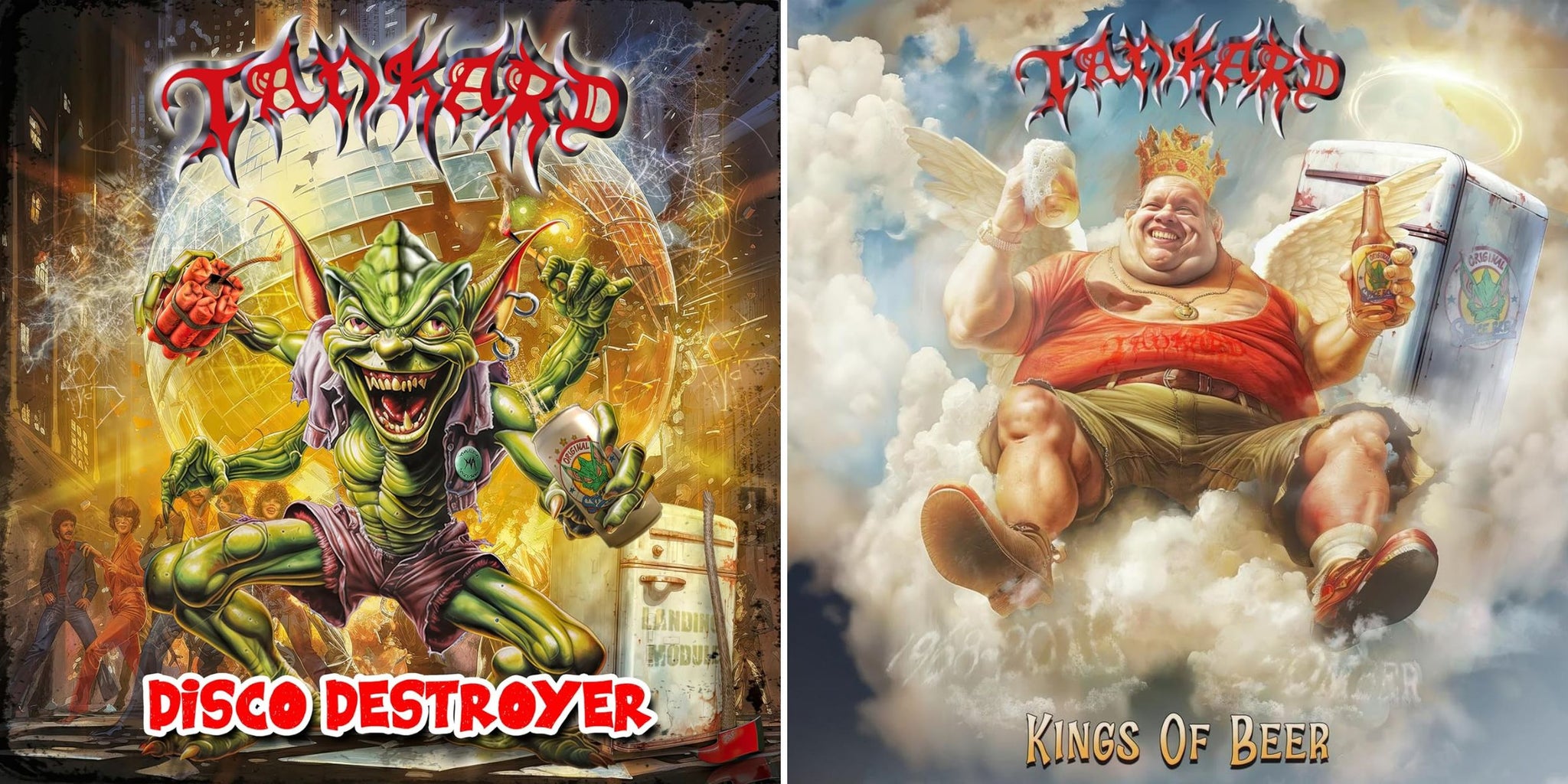 Tankard "Disco Destroyer" & "Kings Of Beer" CD Bundle - PRE-ORDER