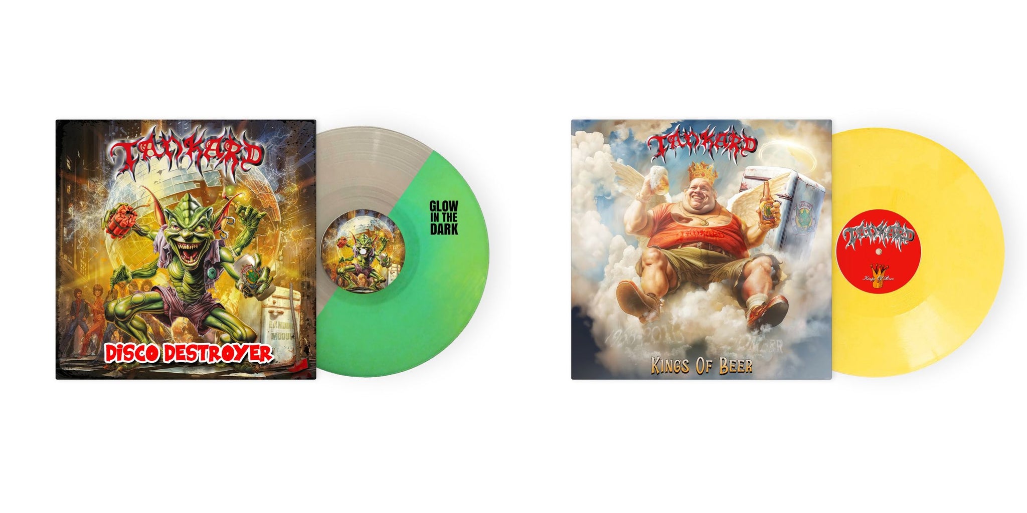 Tankard "Kings Of Beer" & "Disco Destroyer" 180g Colour Vinyl Bundle - PRE-ORDER