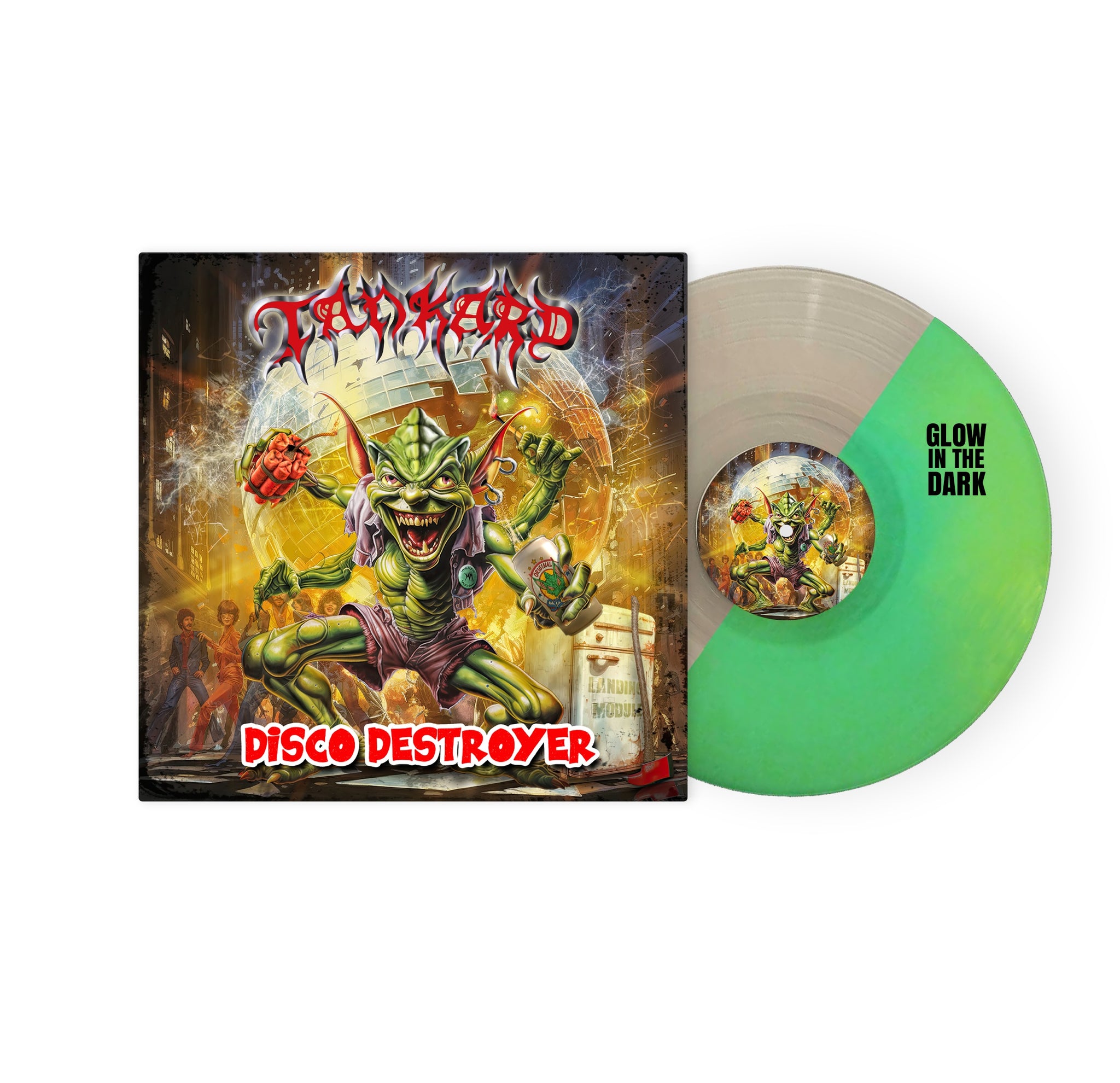 Tankard "Disco Destroyer" 180g Alien Slime Vinyl - PRE-ORDER