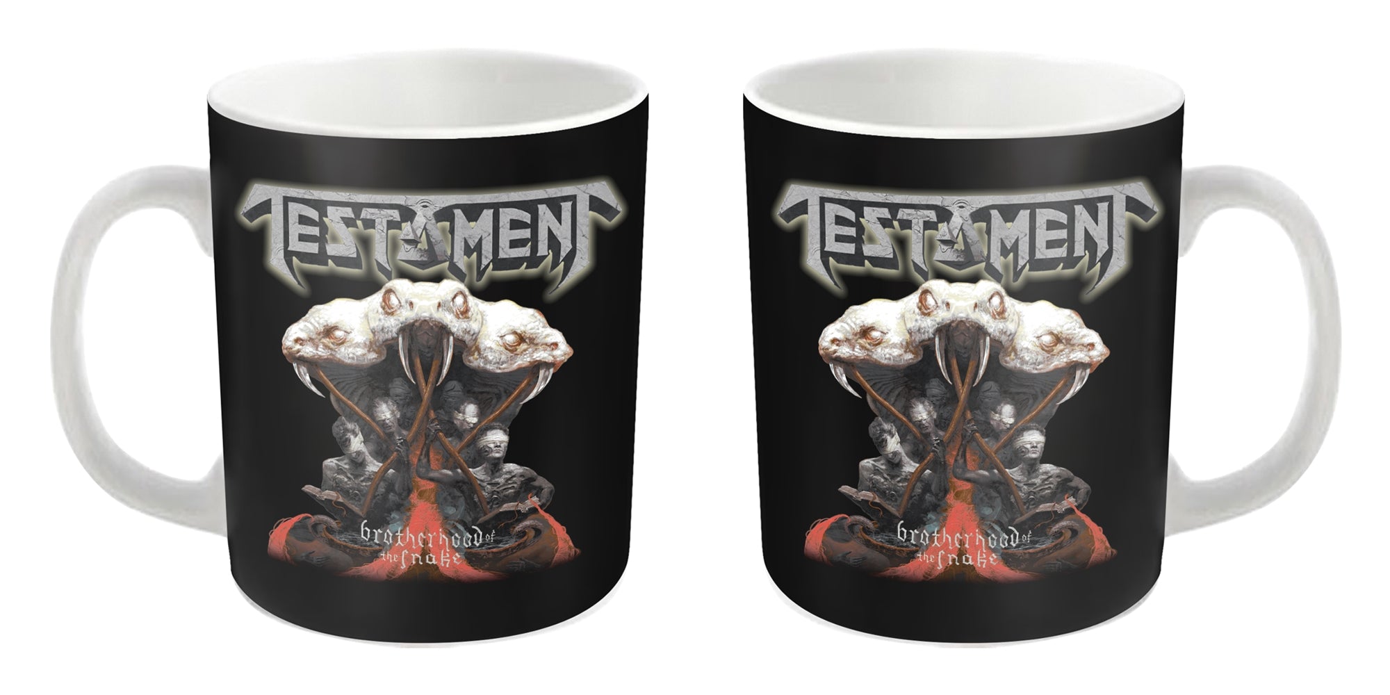 Testament "Brotherhood Of The Snake" White Mug