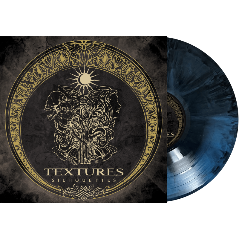 Textures "Silhouettes" Gatefold Hot Foil Blue / Black Marble Vinyl