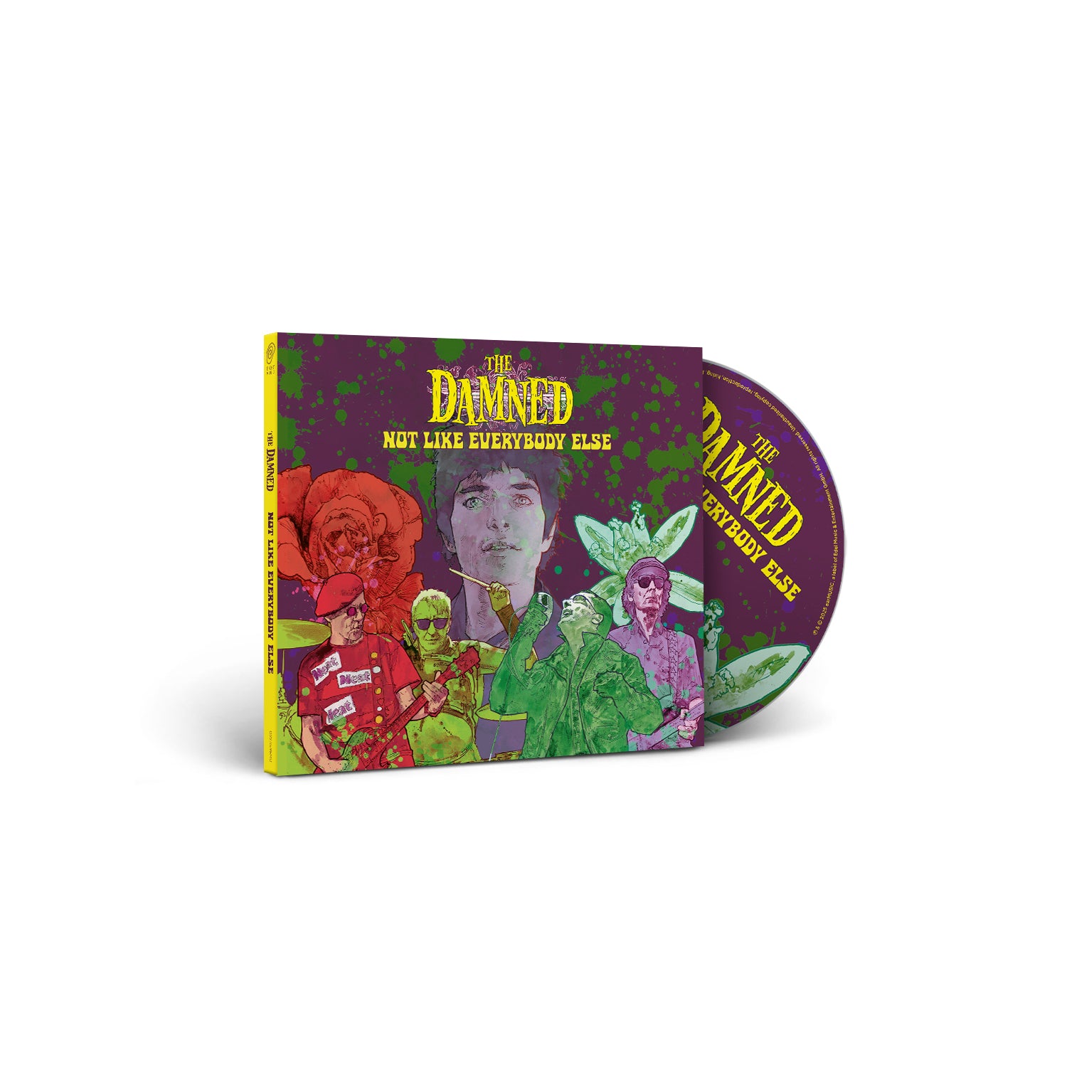 The Damned "Not Like Everybody Else" Digipak CD - PRE-ORDER