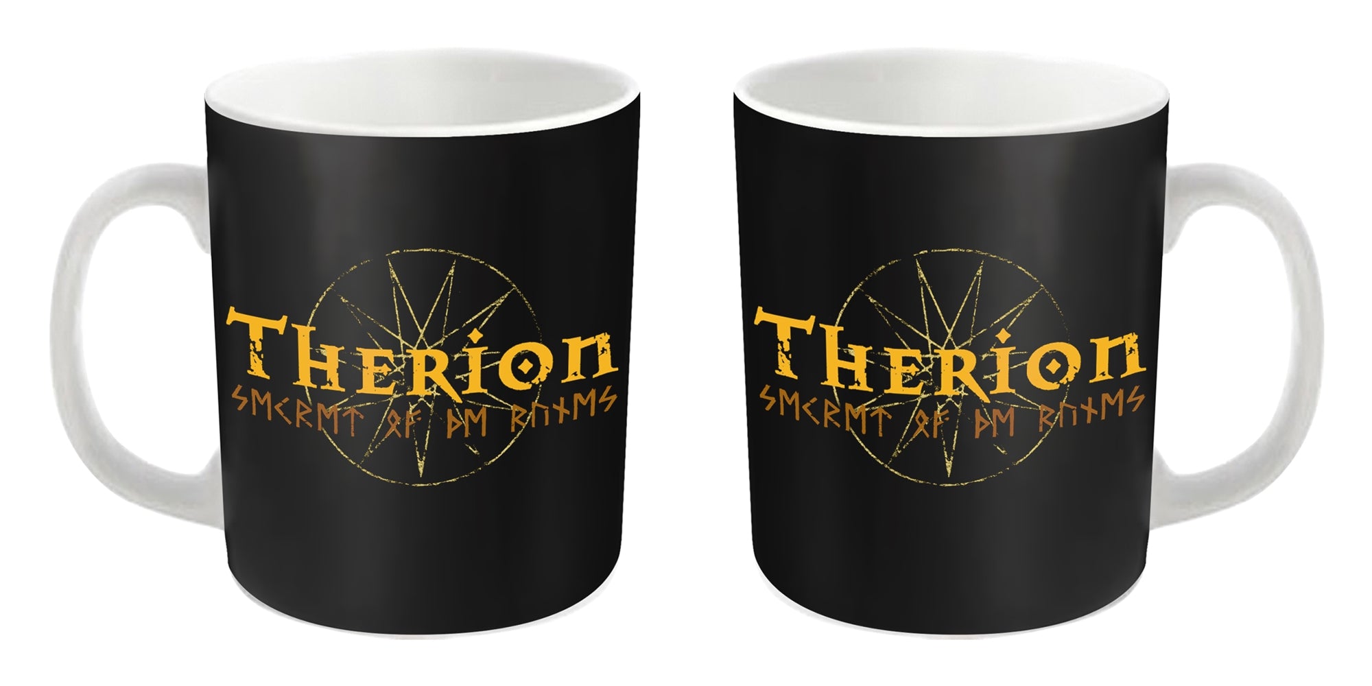 Therion "Secret Of The Runes" White Mug