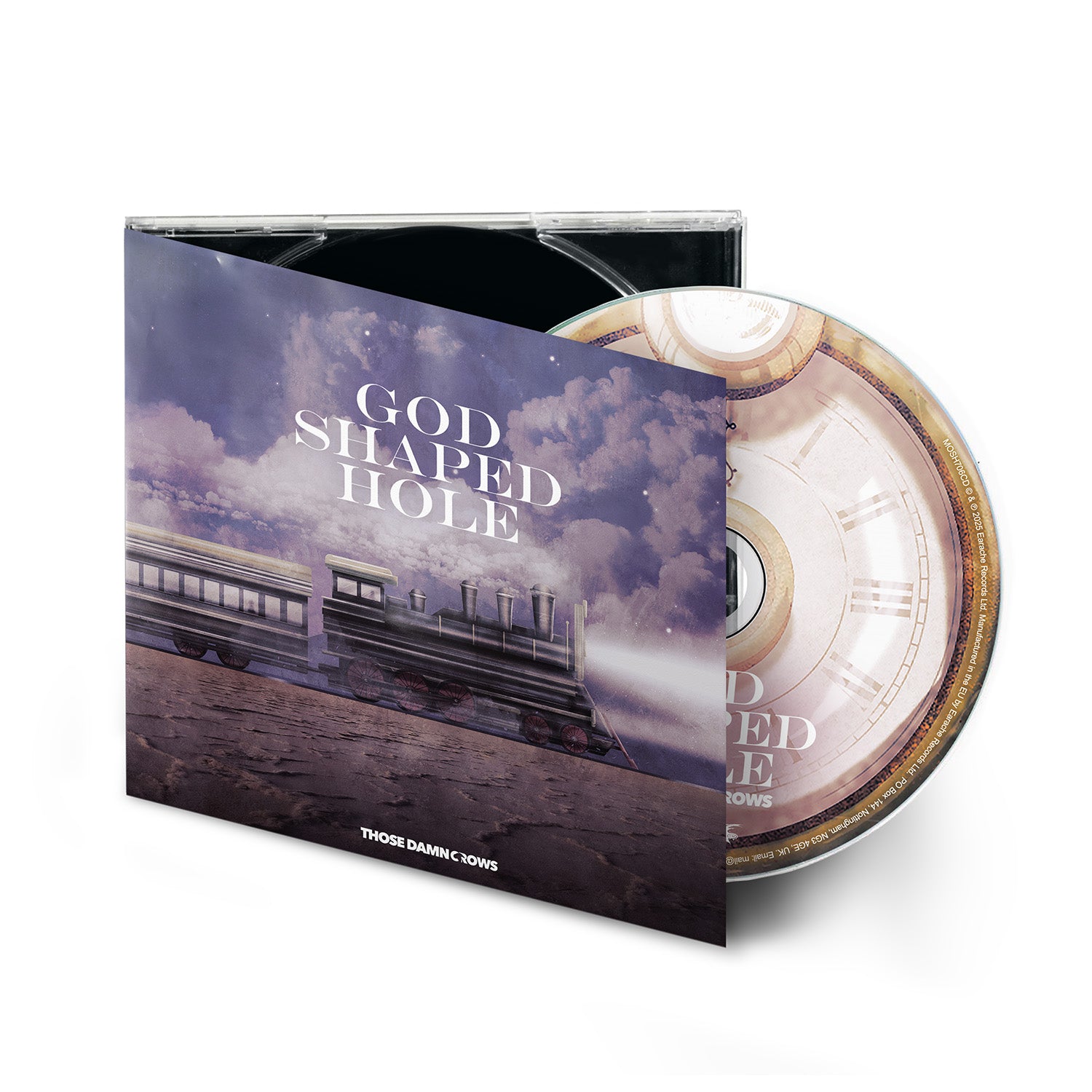 Those Damn Crows "God Shaped Hole" Signed Digipak CD w/ 12 Page Booklet & Download - PRE-ORDER