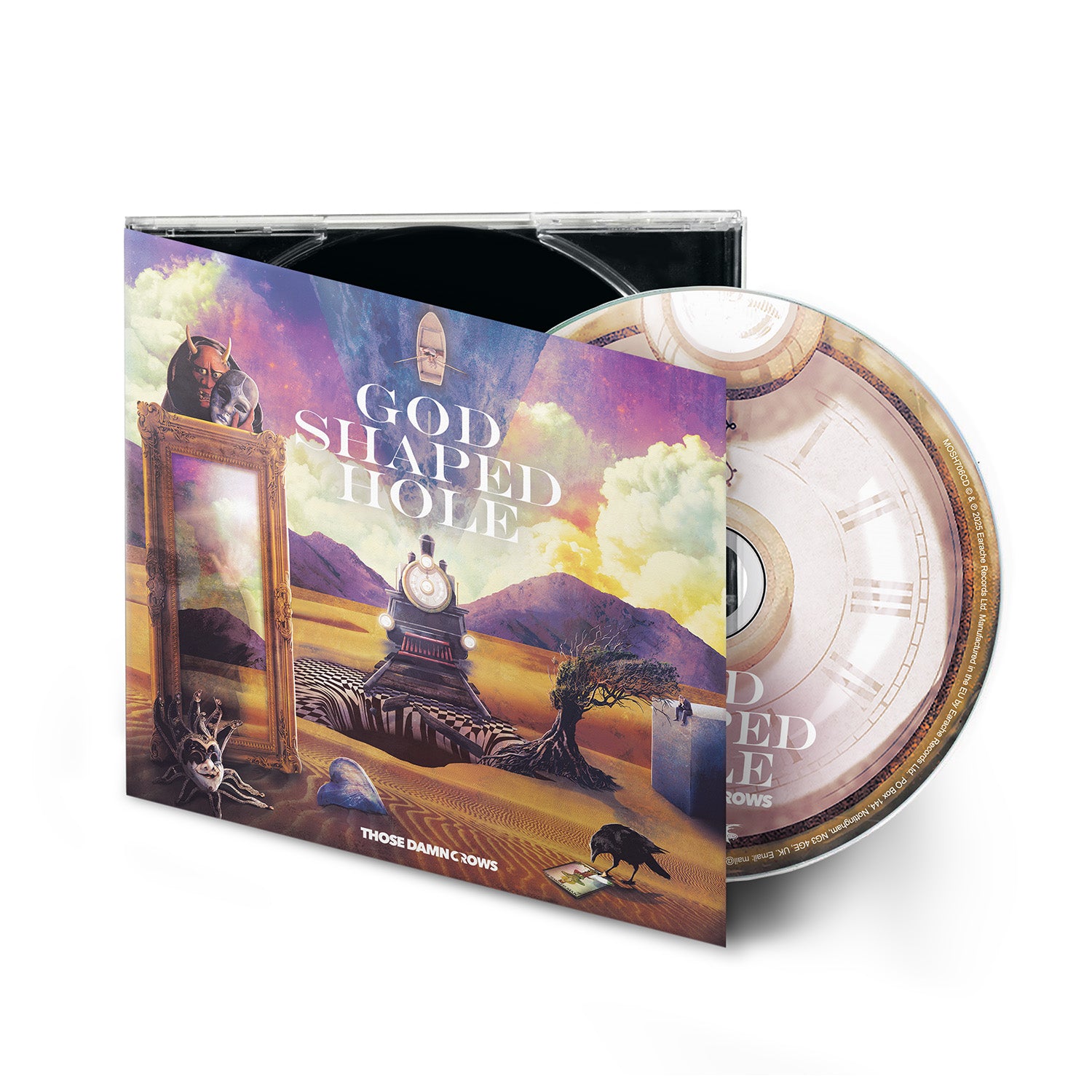 Those Damn Crows "God Shaped Hole" Digipak CD & Download - PRE-ORDER