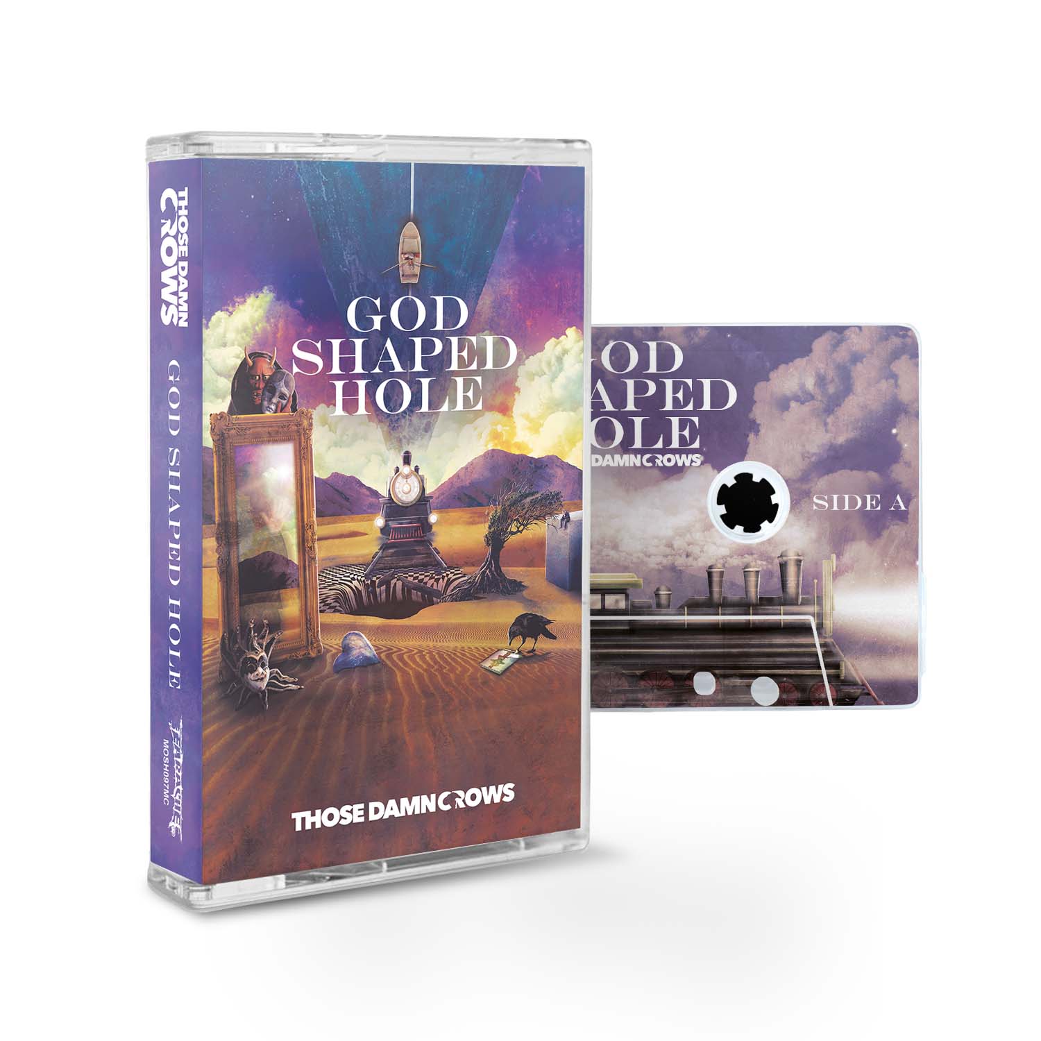 Those Damn Crows "God Shaped Hole" Cassette Tape & Download - PRE-ORDER