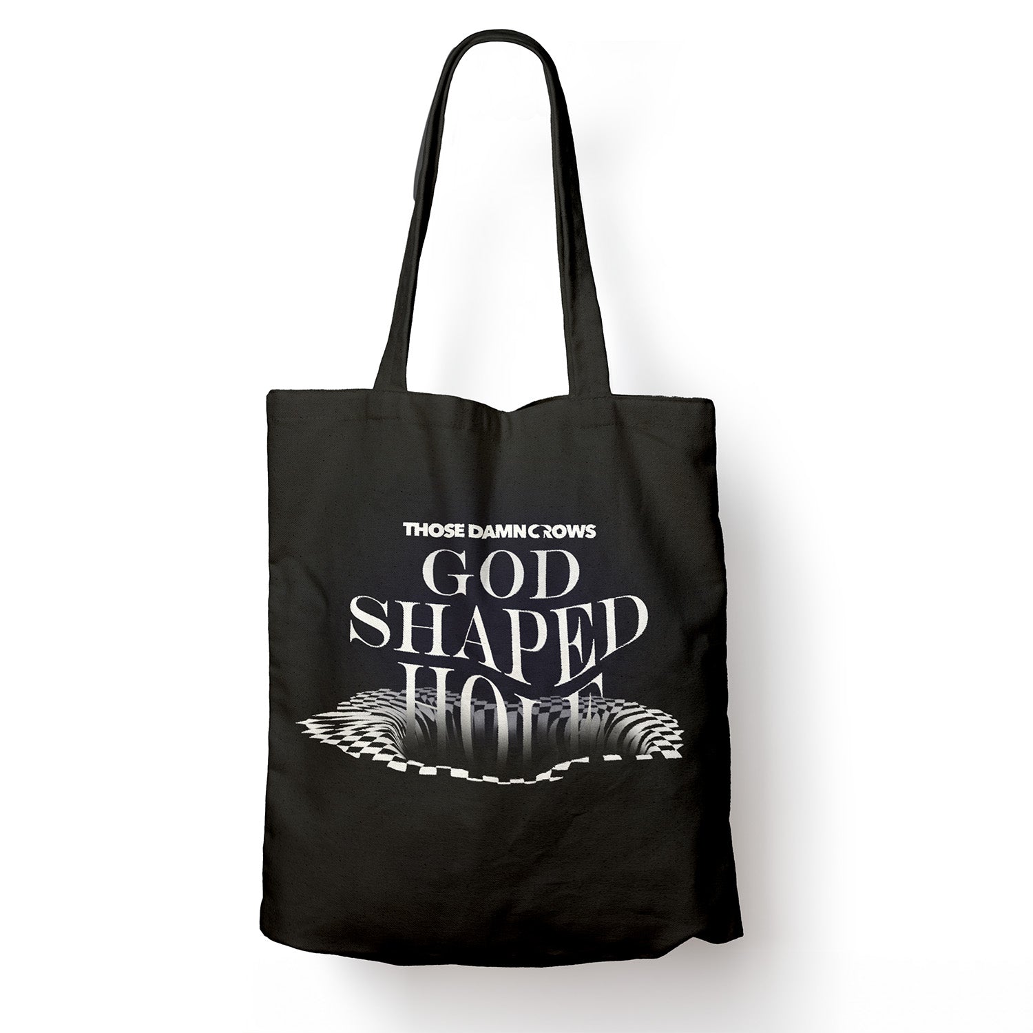 Those Damn Crows "God Shaped Hole" Tote Bag - PRE-ORDER