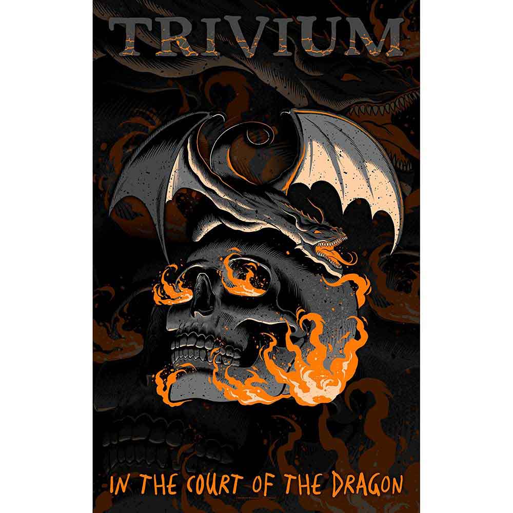 Trivium "In The Court Of The Dragon" Flag