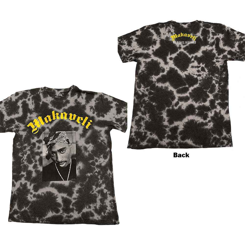 Tupac "Makaveli" Tie Dye T shirt