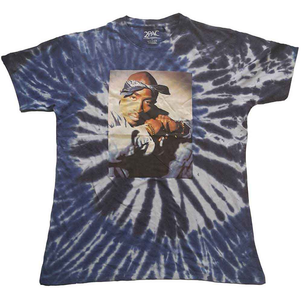 Tupac "Photo Swirl" Tie Dye T shirt