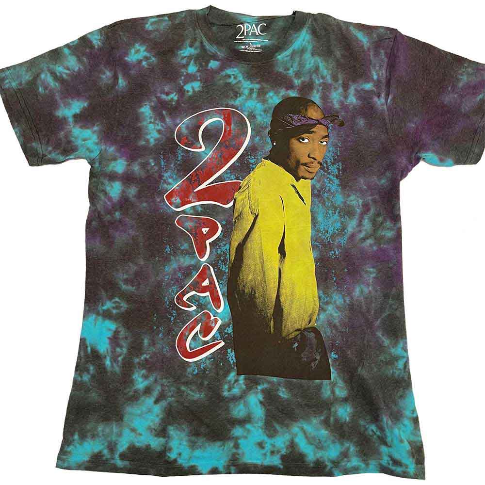 Tupac "Vintage Tupac" Tie Dye T shirt