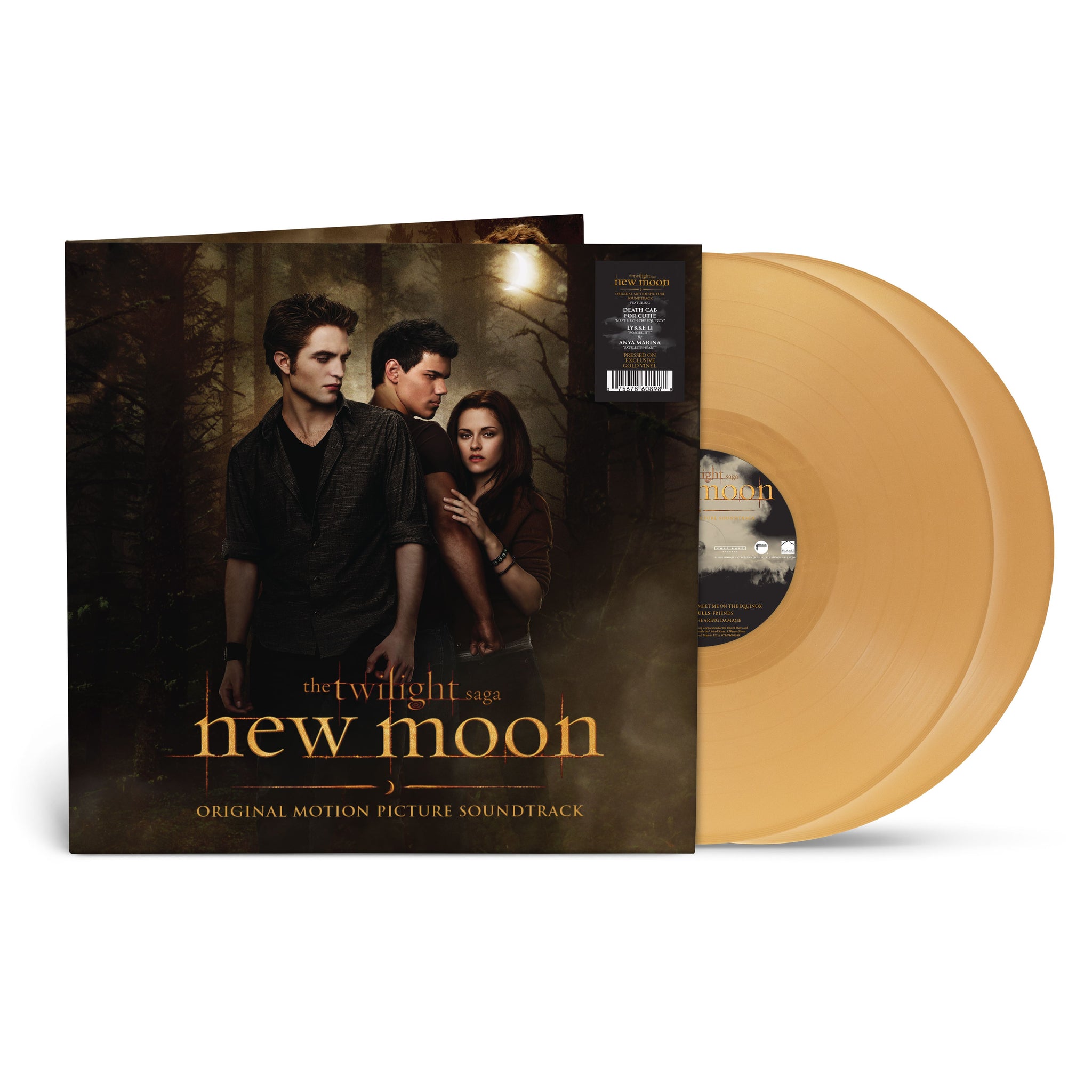 OST "The Twilight Saga: New Moon" 2x12" Gold Vinyl