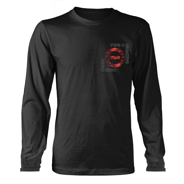 Type O Negative "Red Rasputin" Black Long Sleeve T shirt