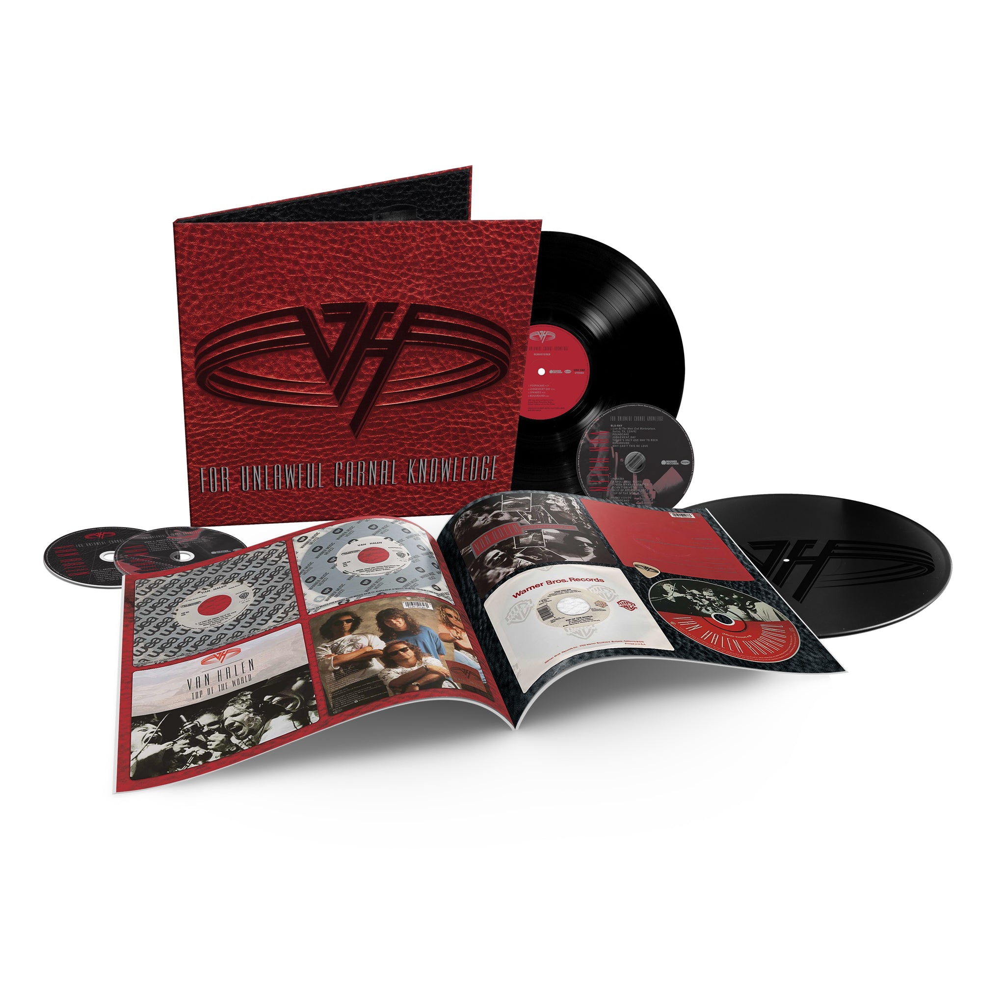 Van Halen "For Unlawful Carnal Knowledge (Expanded Edition)" 2x12" Vinyl, 2 CDs & Blu Ray Box Set