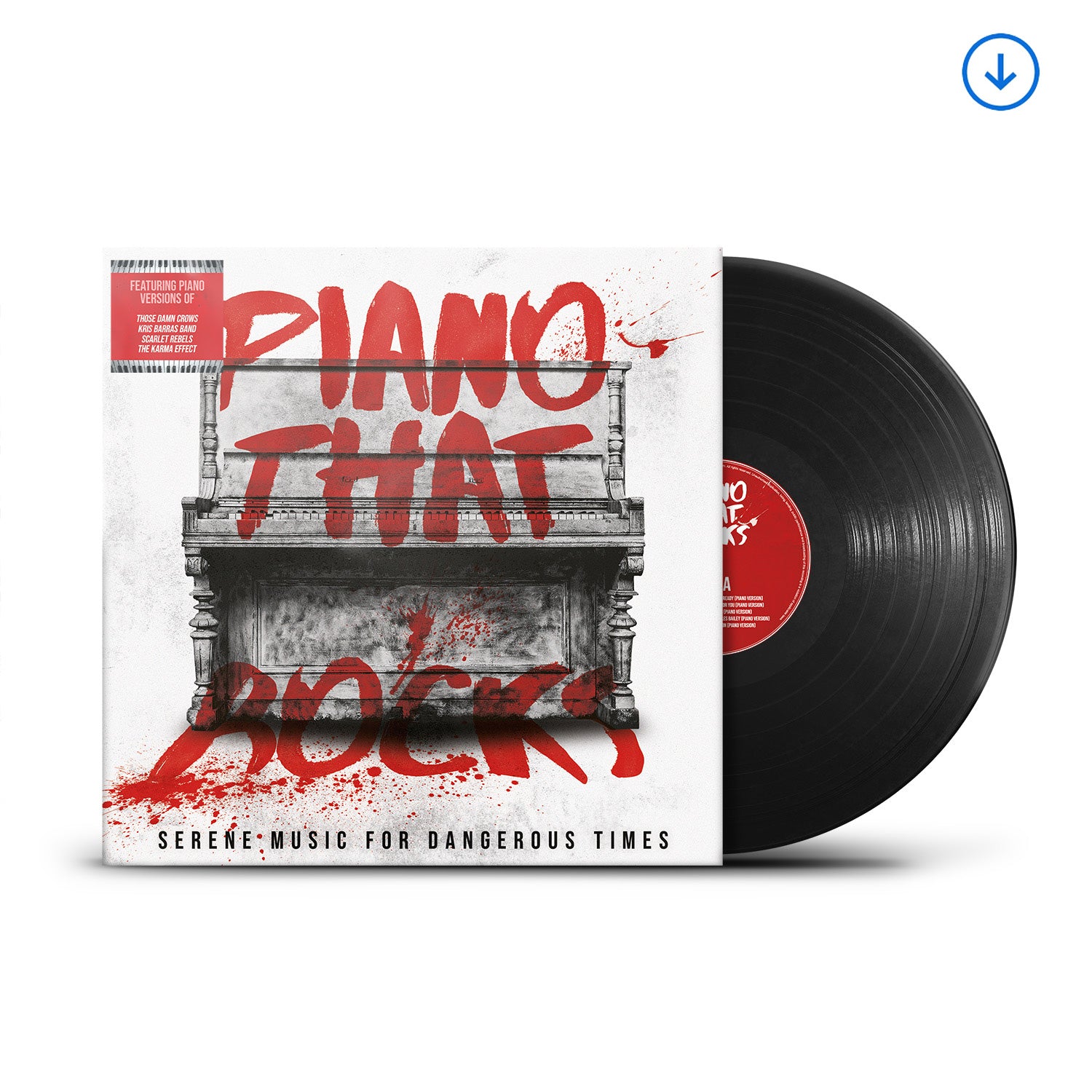 Var. "Piano That Rocks" Black Vinyl & Download - PRE-ORDER