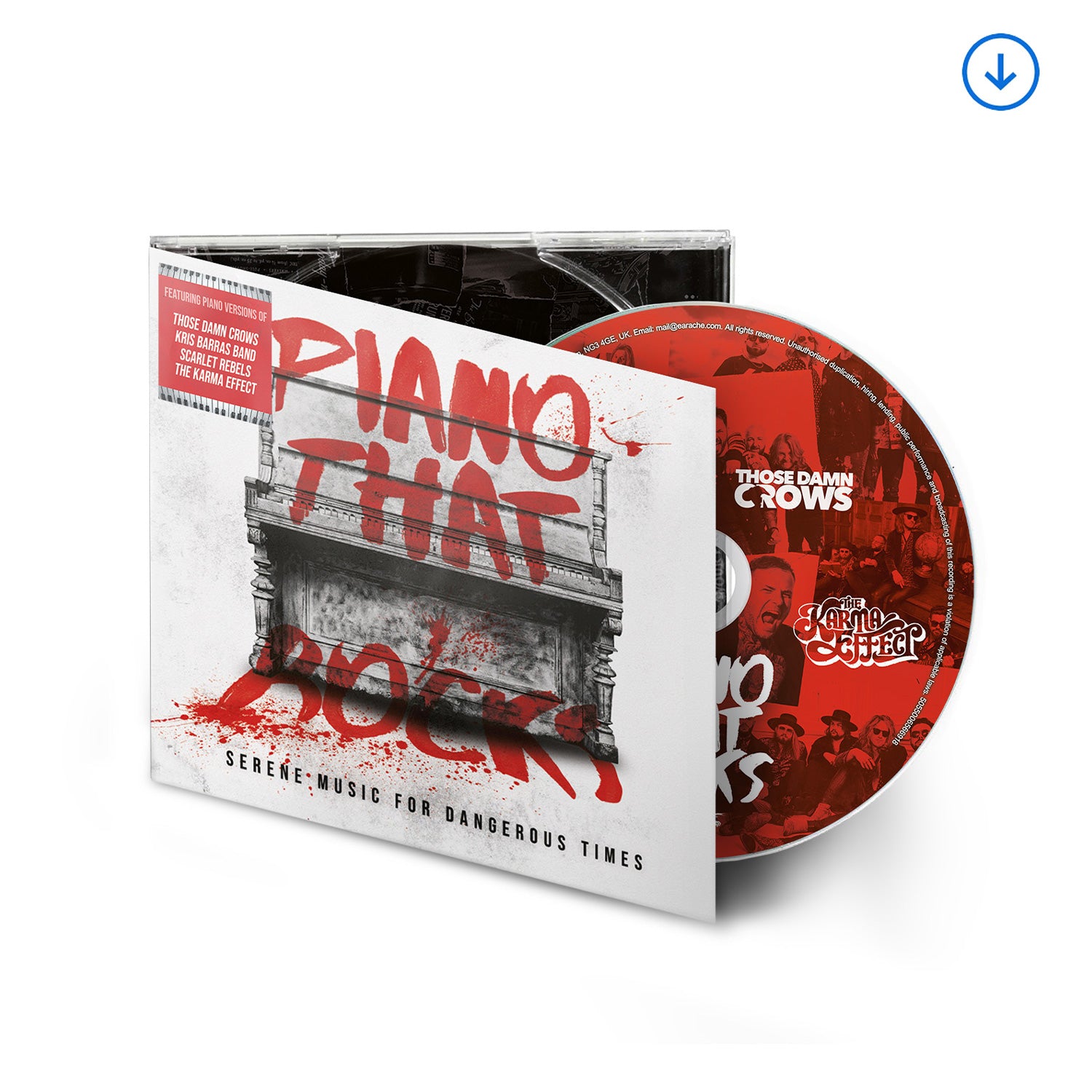 Var. "Piano That Rocks" Digipak CD & Download - PRE-ORDER