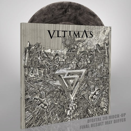 Vltimas "Something Wicked Marches In" Gatefold Clear / Black Marble Vinyl