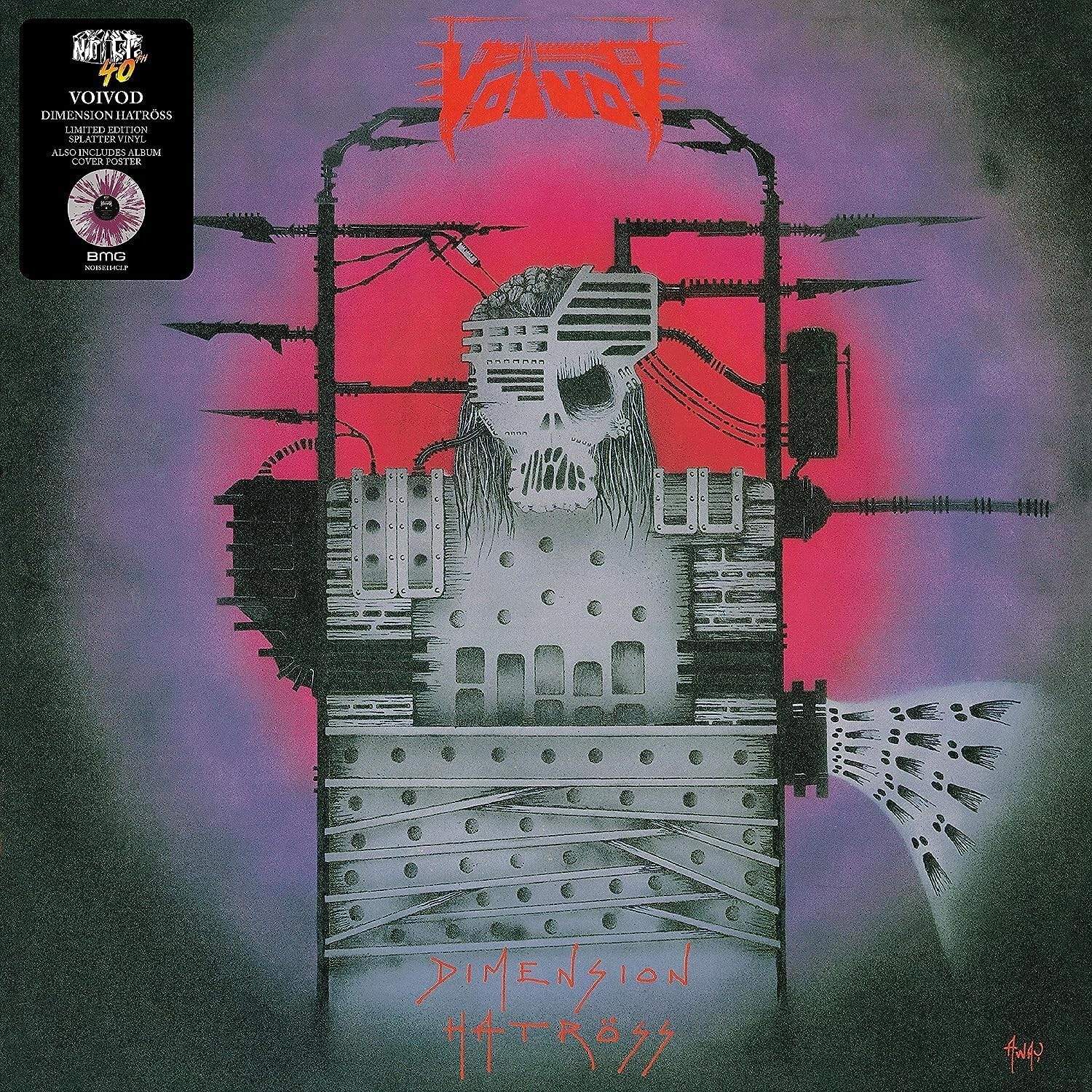 Voivod "Dimension Hatross" Splatter Vinyl
