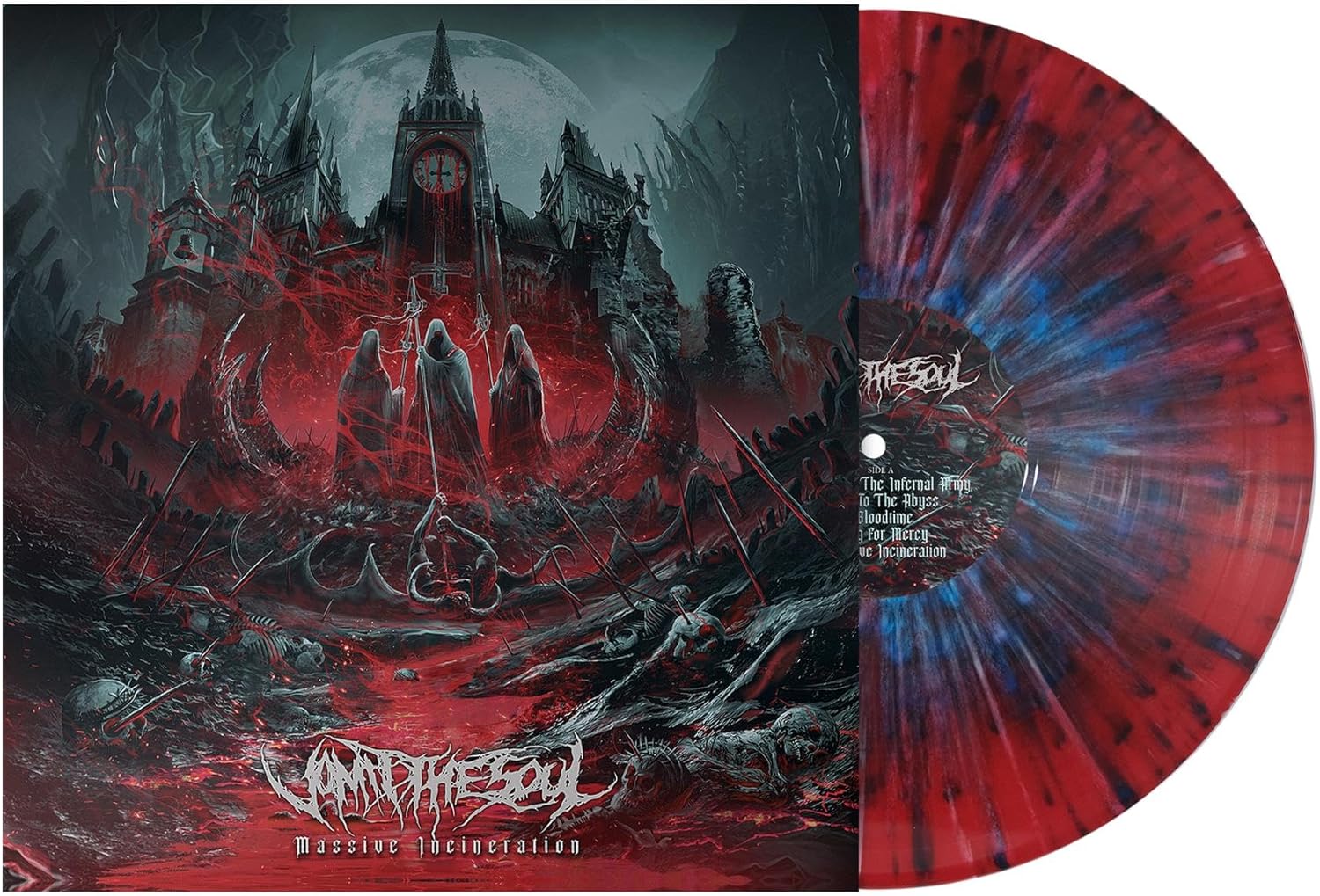 Vomit The Soul "Massive Incineration" Splatter Vinyl - PRE-ORDER