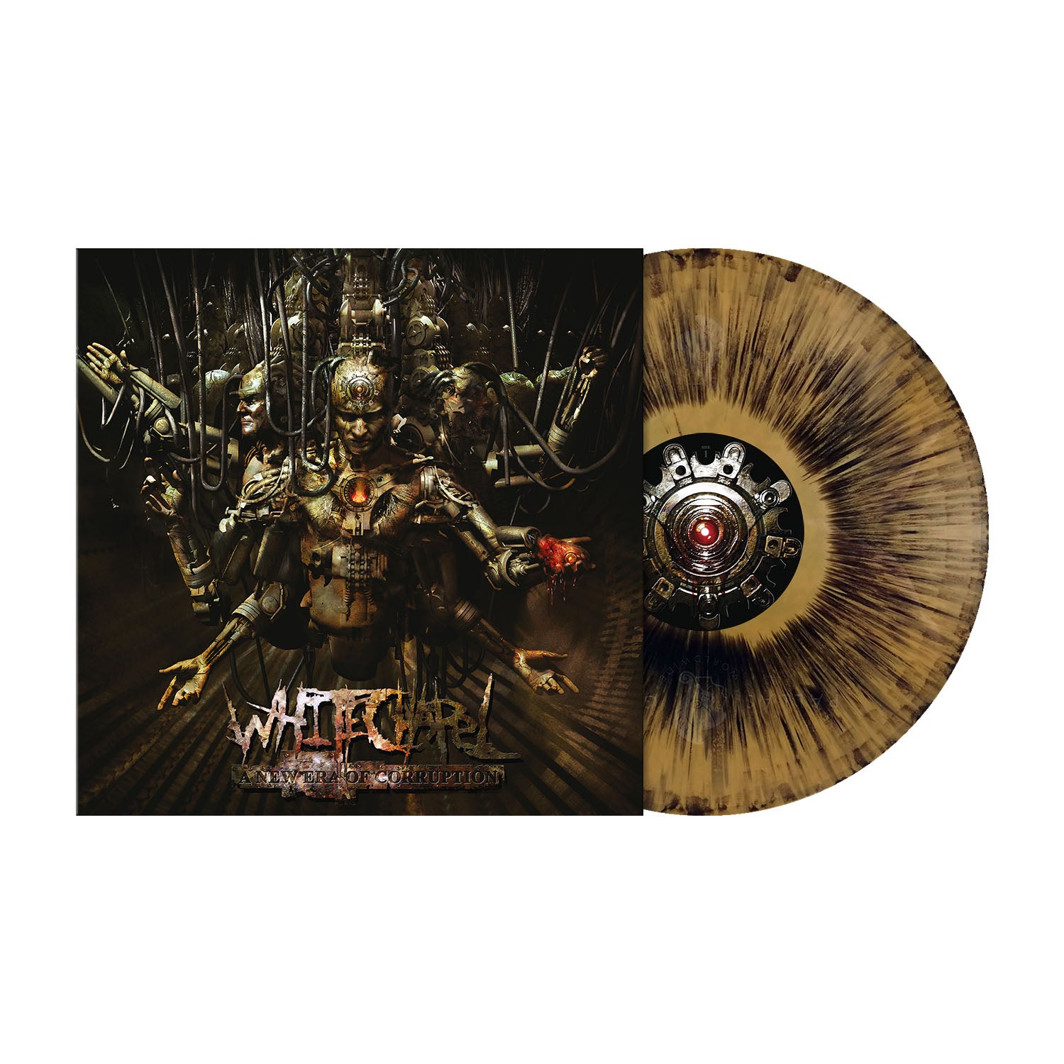 Whitechapel "A New Era Of Corruption" 15th Anniversary Gold Blackdust Vinyl (Ltd to 200) - PRE-ORDER