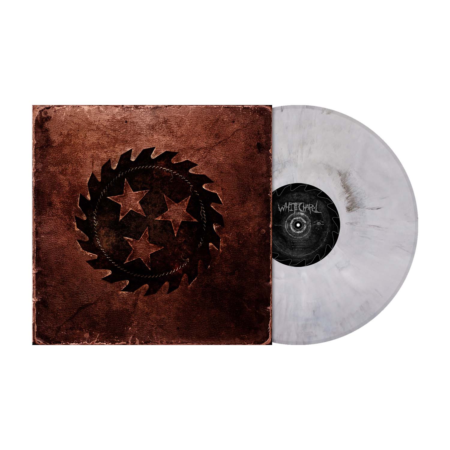 Whitechapel "Whitechapel" White / Black Marble Vinyl