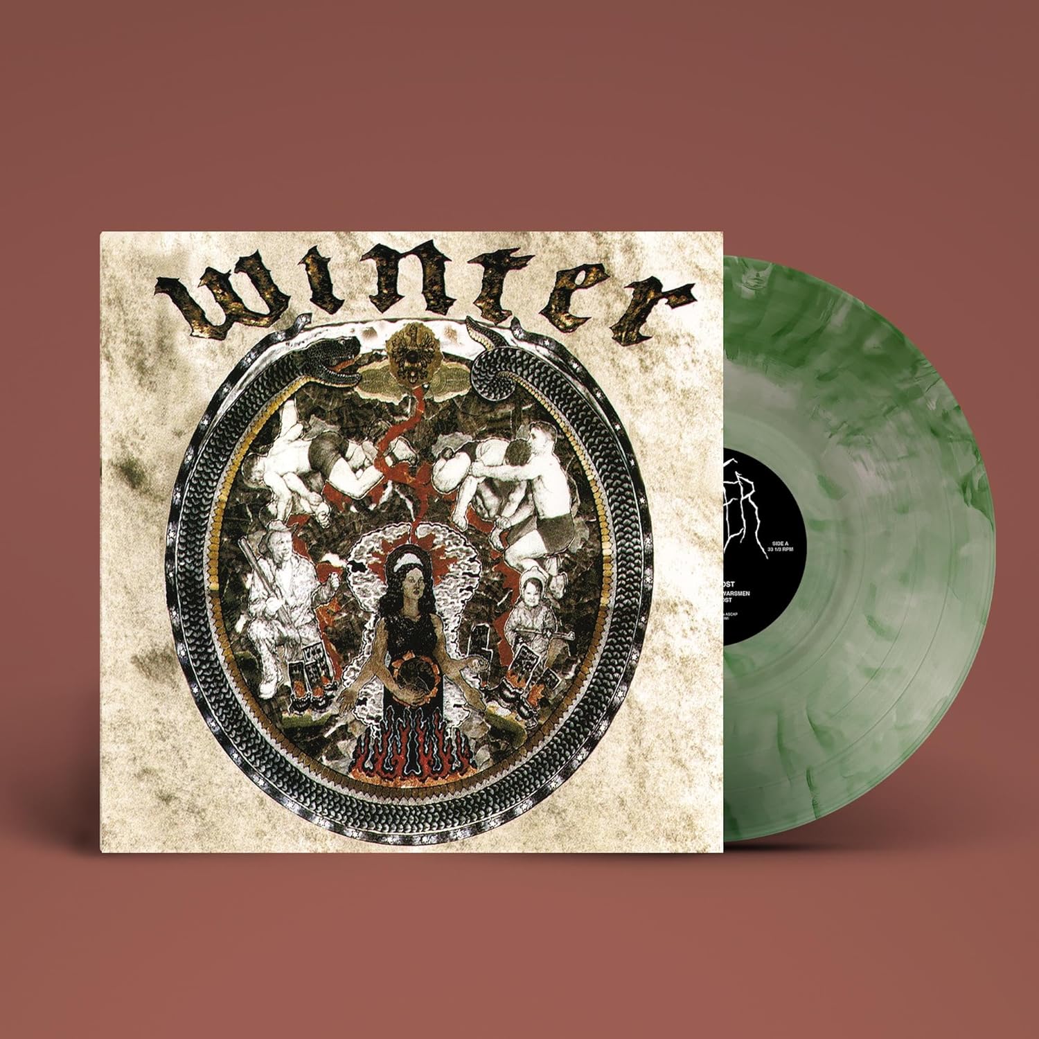 Winter "Eternal Frost" Clear / Green Marble Vinyl