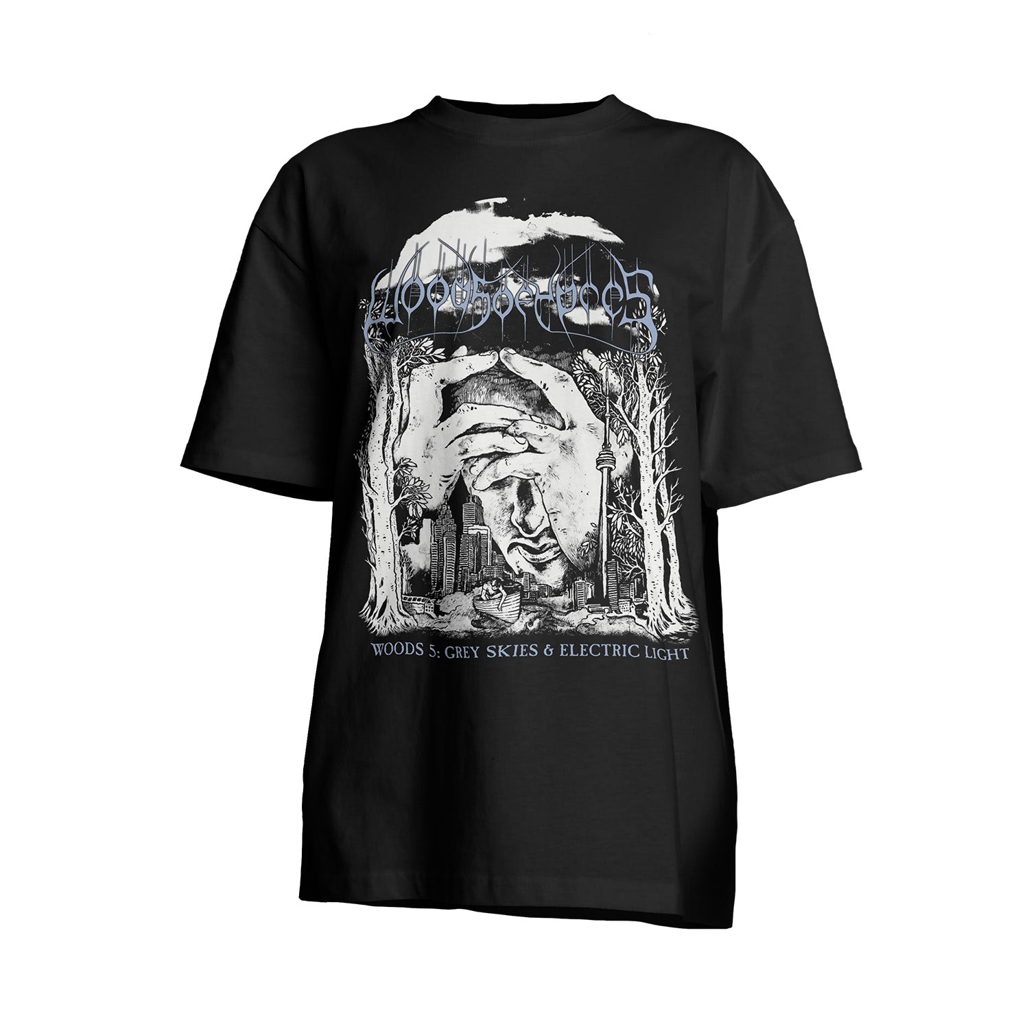 Woods Of Ypres "Woods 5: Grey Skies & Electric Light" Women's T shirt