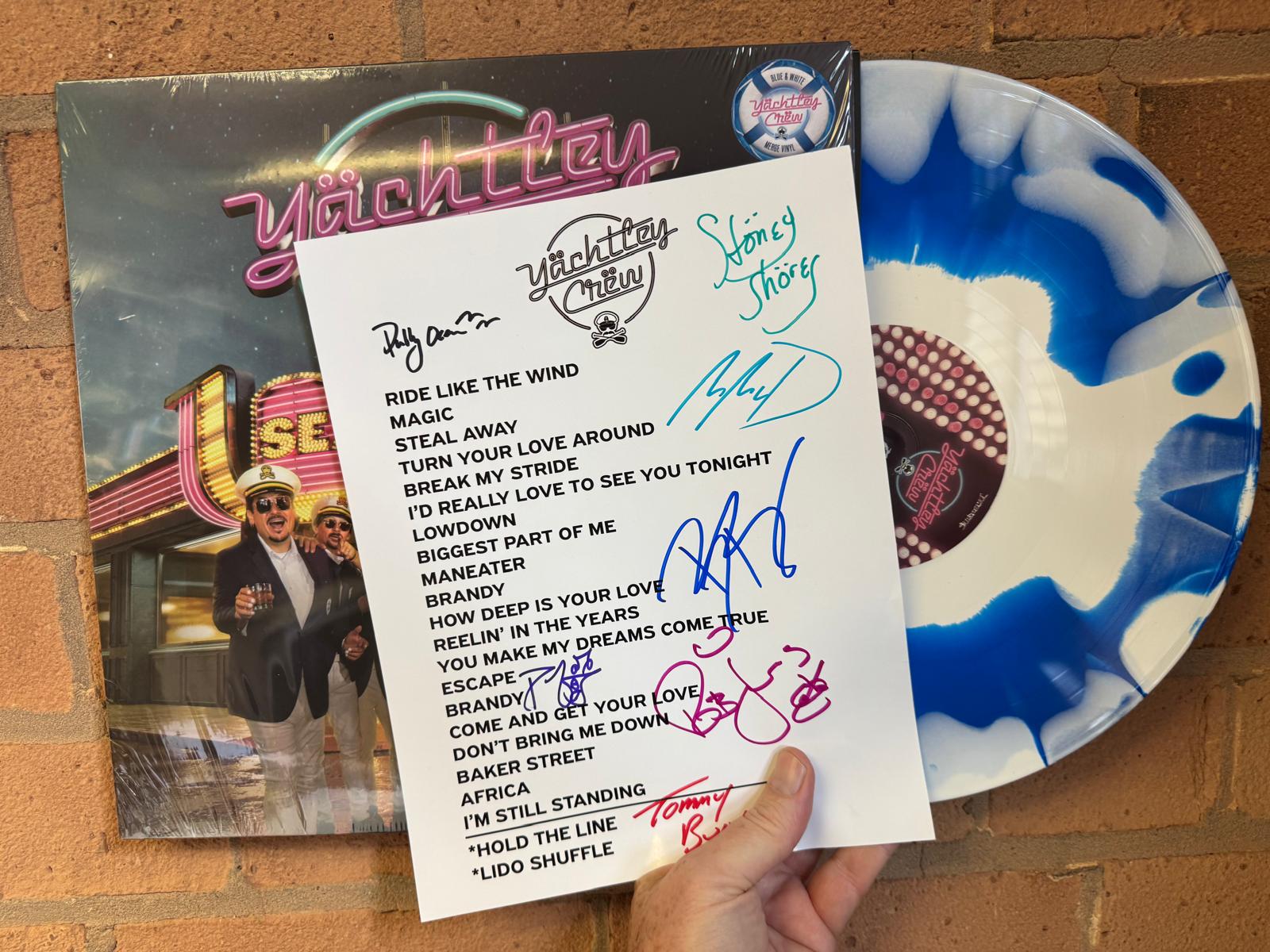 Yachtley Crew "Seas The Night" Commander Edition Vinyl & Download with Signed Set List- PRE-ORDER