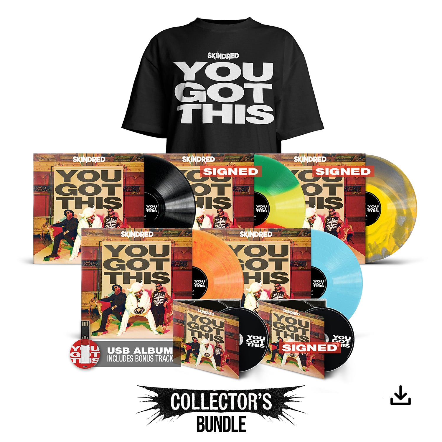 Skindred "You Got This" Collector's Bundle - PRE-ORDER (Early Bird Price)
