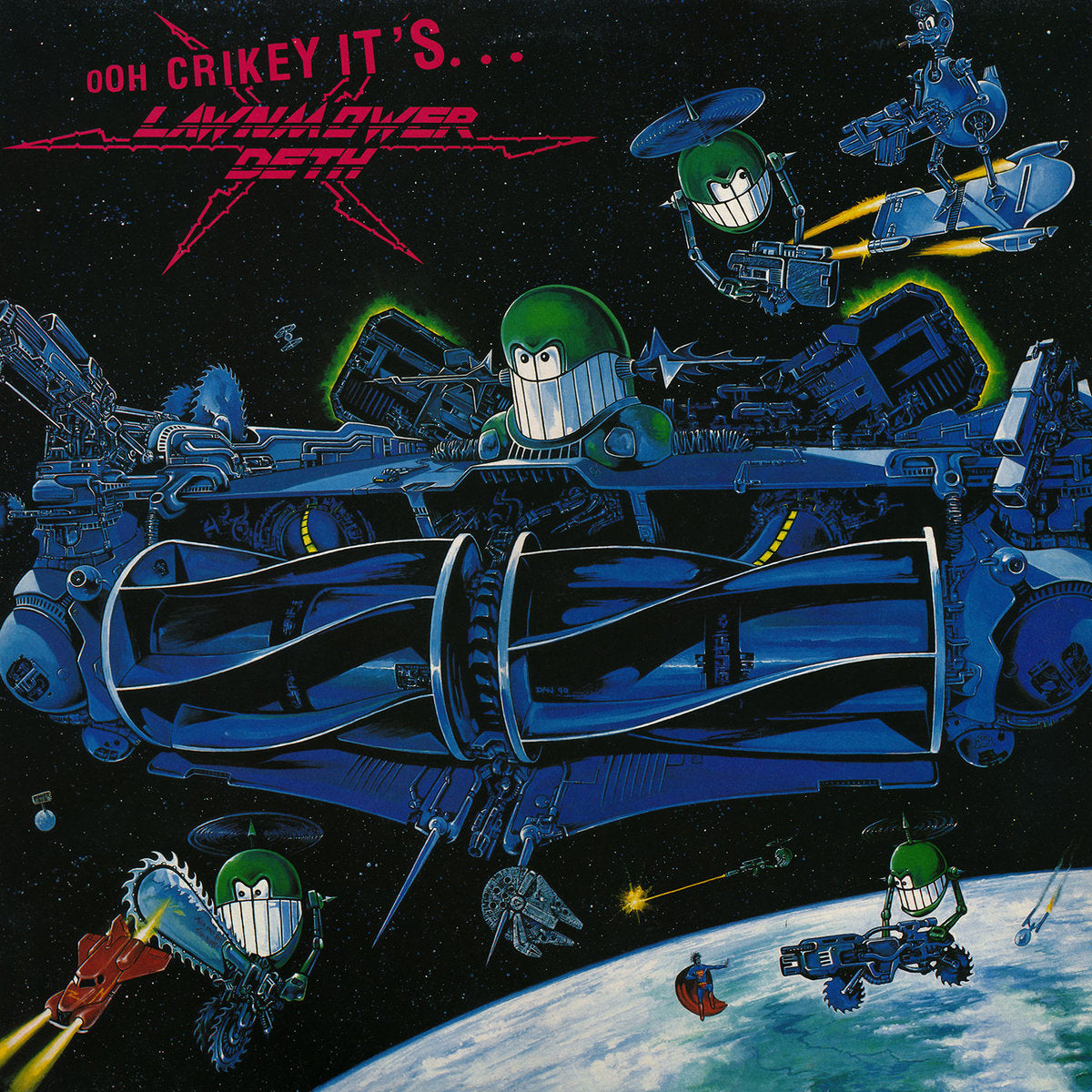 Lawnmower Deth "Ooh Crikey It's.." FDR Black Vinyl