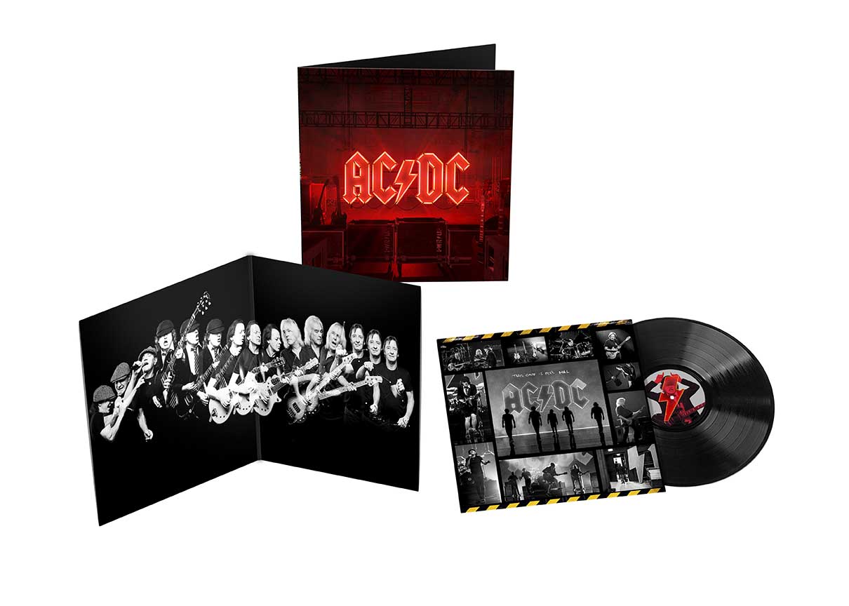 AC/DC "Power Up" Gatefold Black Vinyl