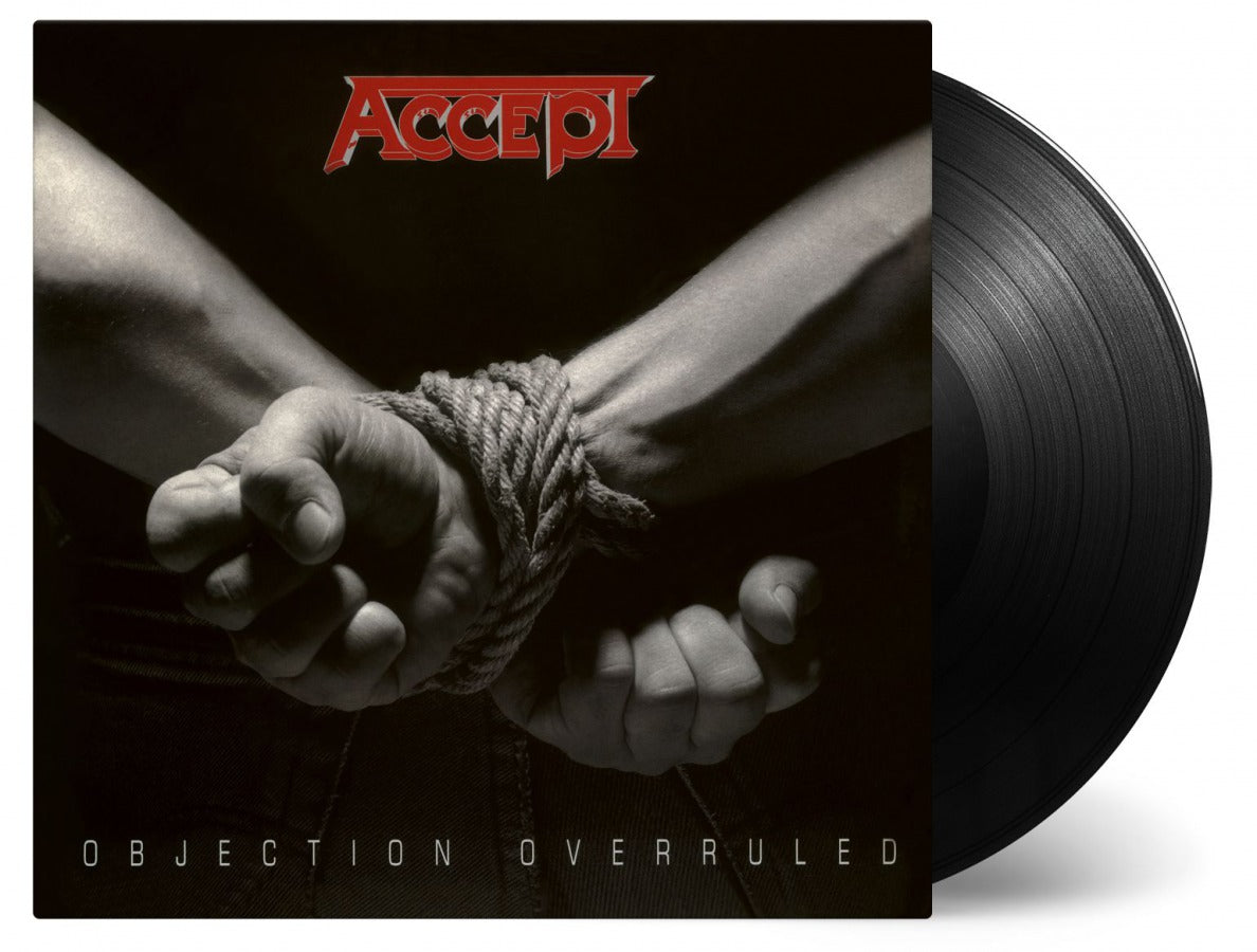 Accept "Objection Overruled" Black Vinyl