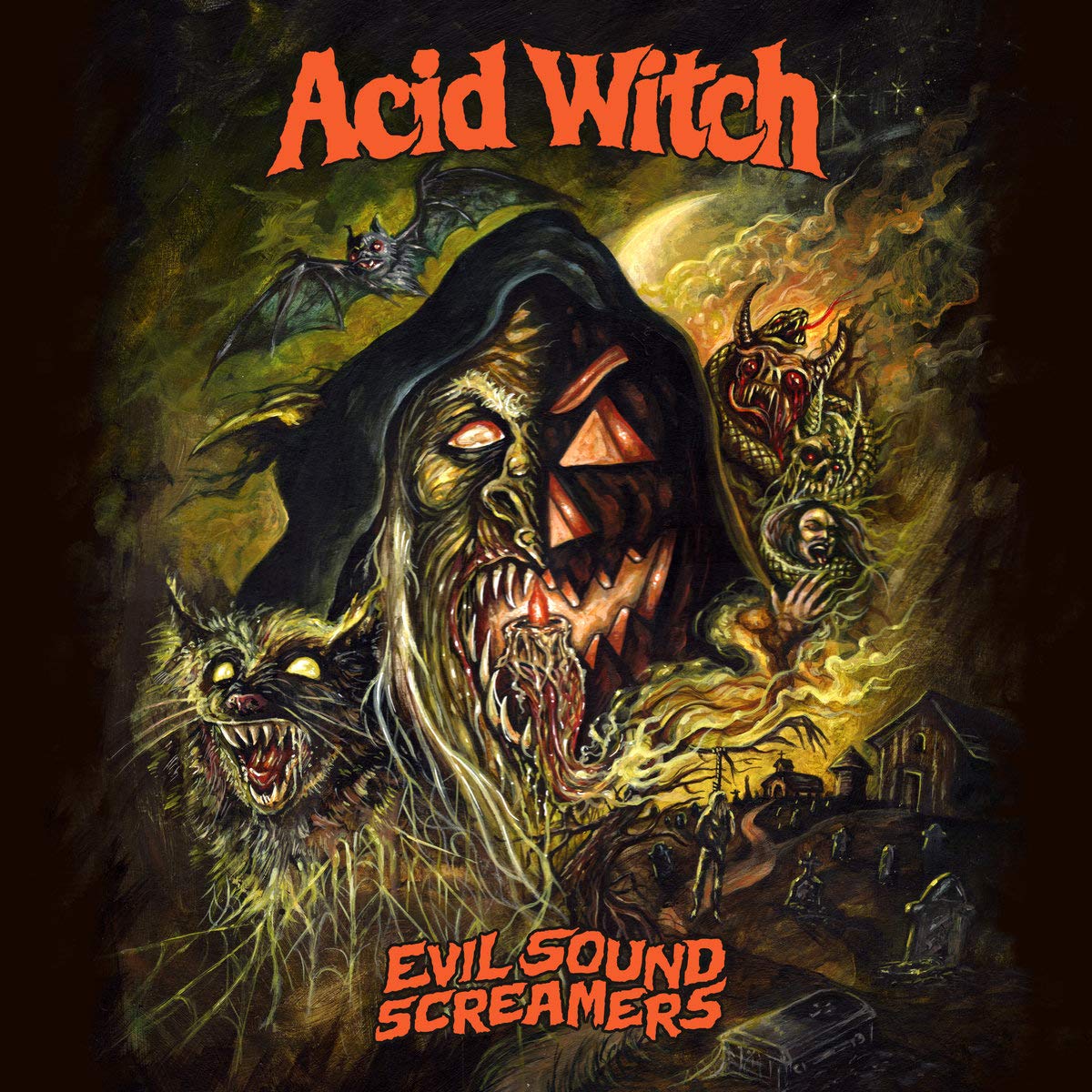 Acid Witch "Evil Sound Screams" Colour Vinyl