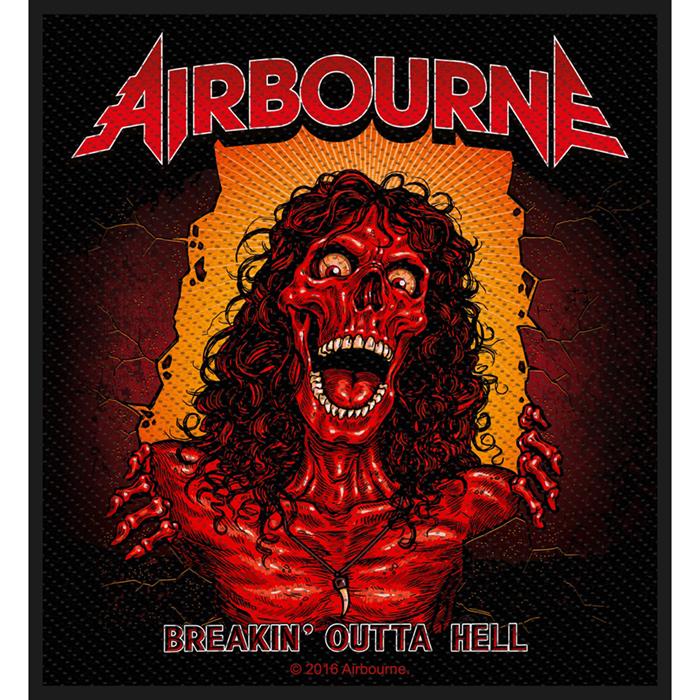 Airbourne "Breakin' Outta Hell" Patch