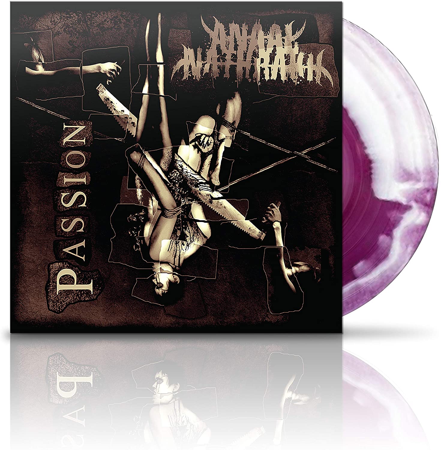 Anaal Nathrakh "Passion" Red / White Swirl Vinyl